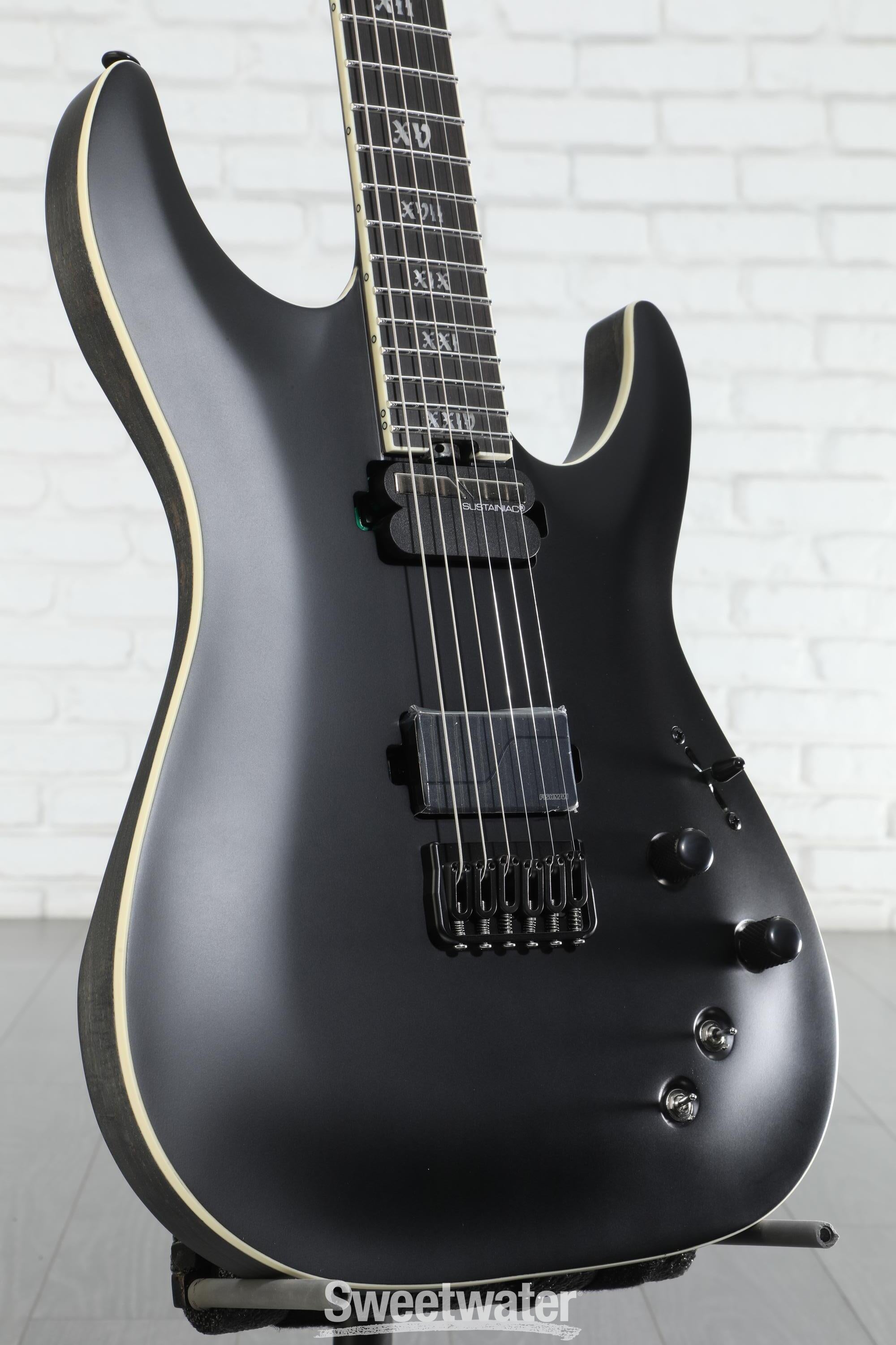 Schecter C-1 HT S SLS Evil Twin Electric Guitar - Satin Black