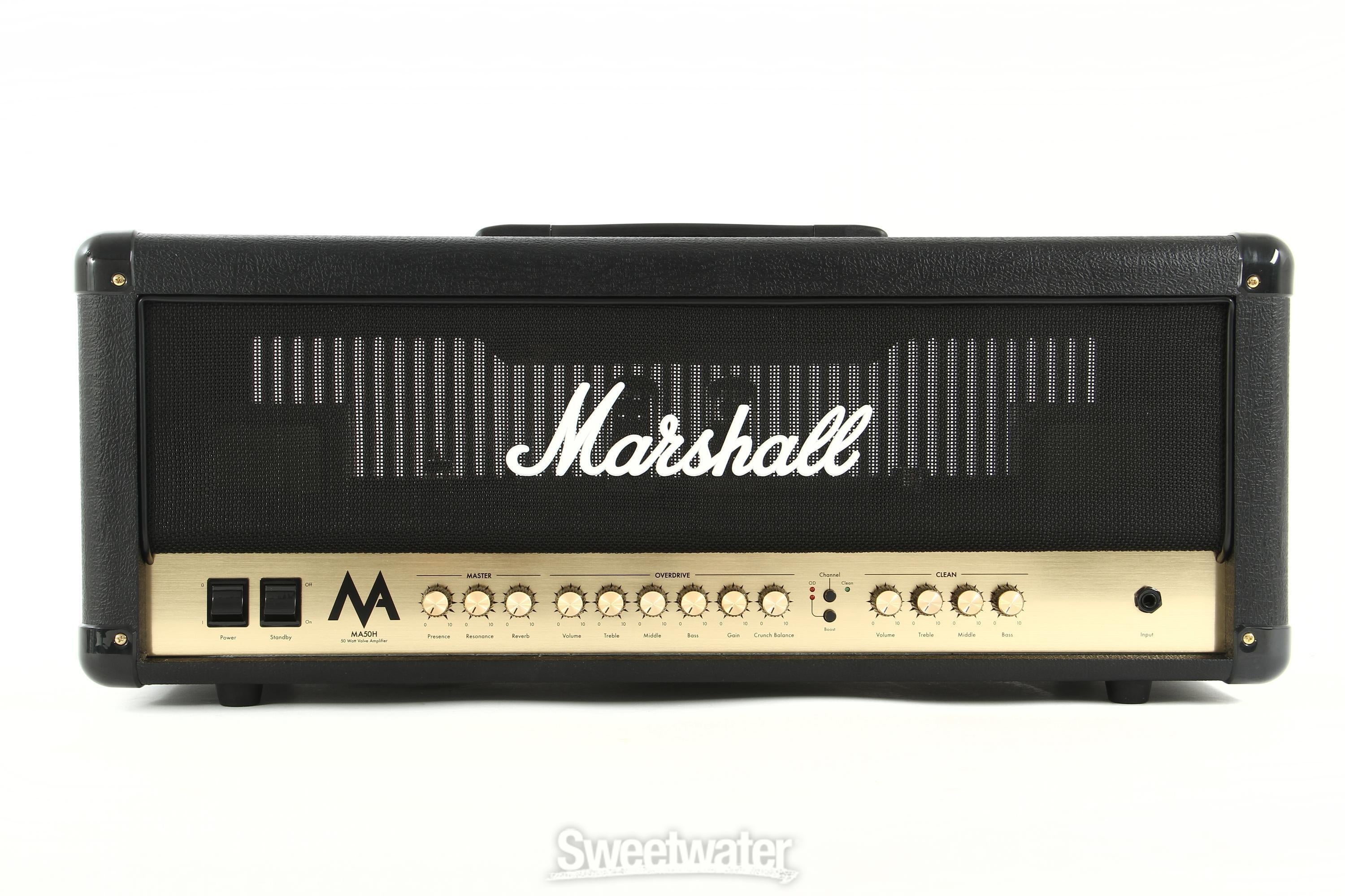 Marshall MA50H 50 Watt Tube Amp Head - Amp Head