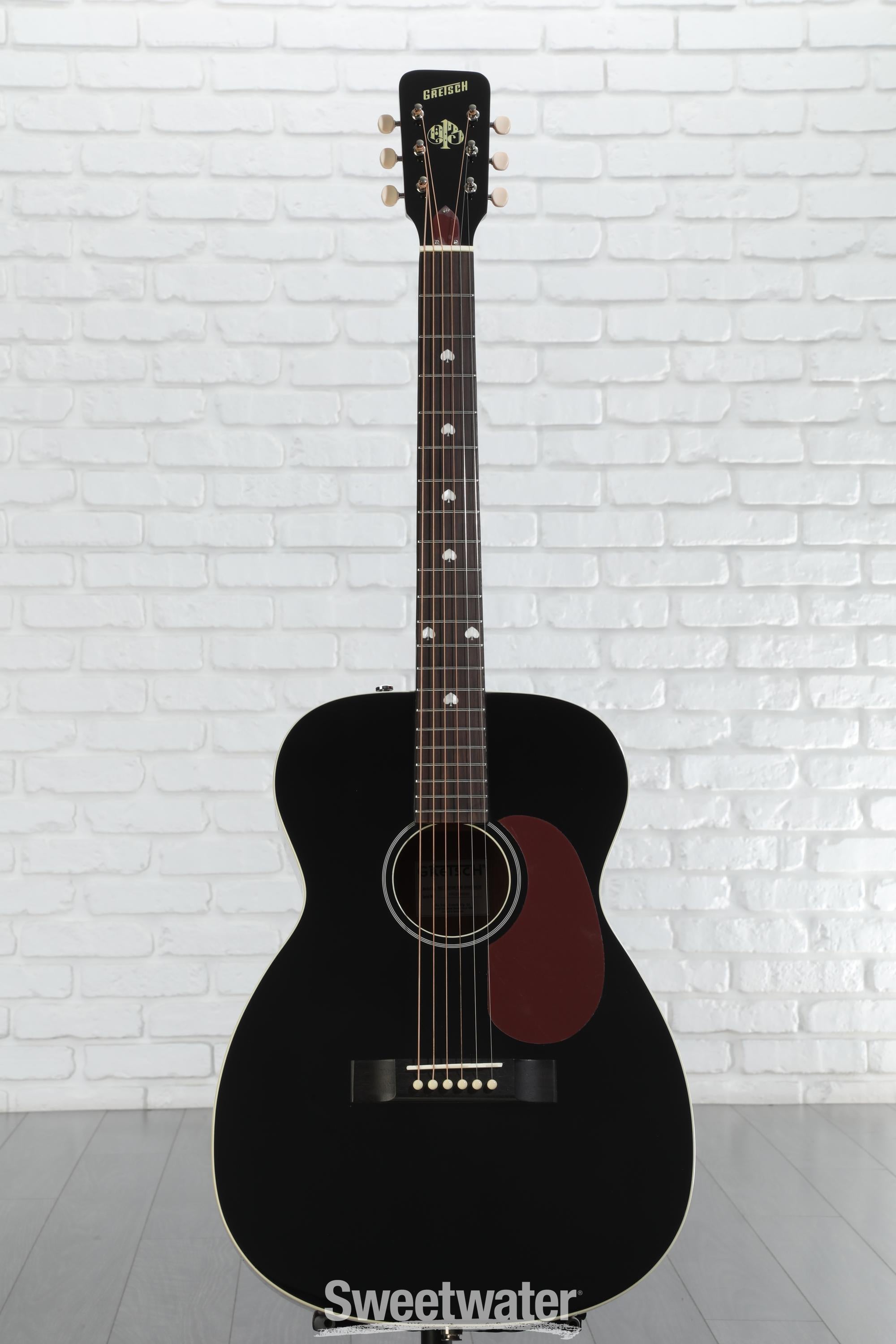 GRETSCH アコースティックギター ブラック Gretsch Nick 13 Outlaw Heart Grand Concert Acoustic-Electric