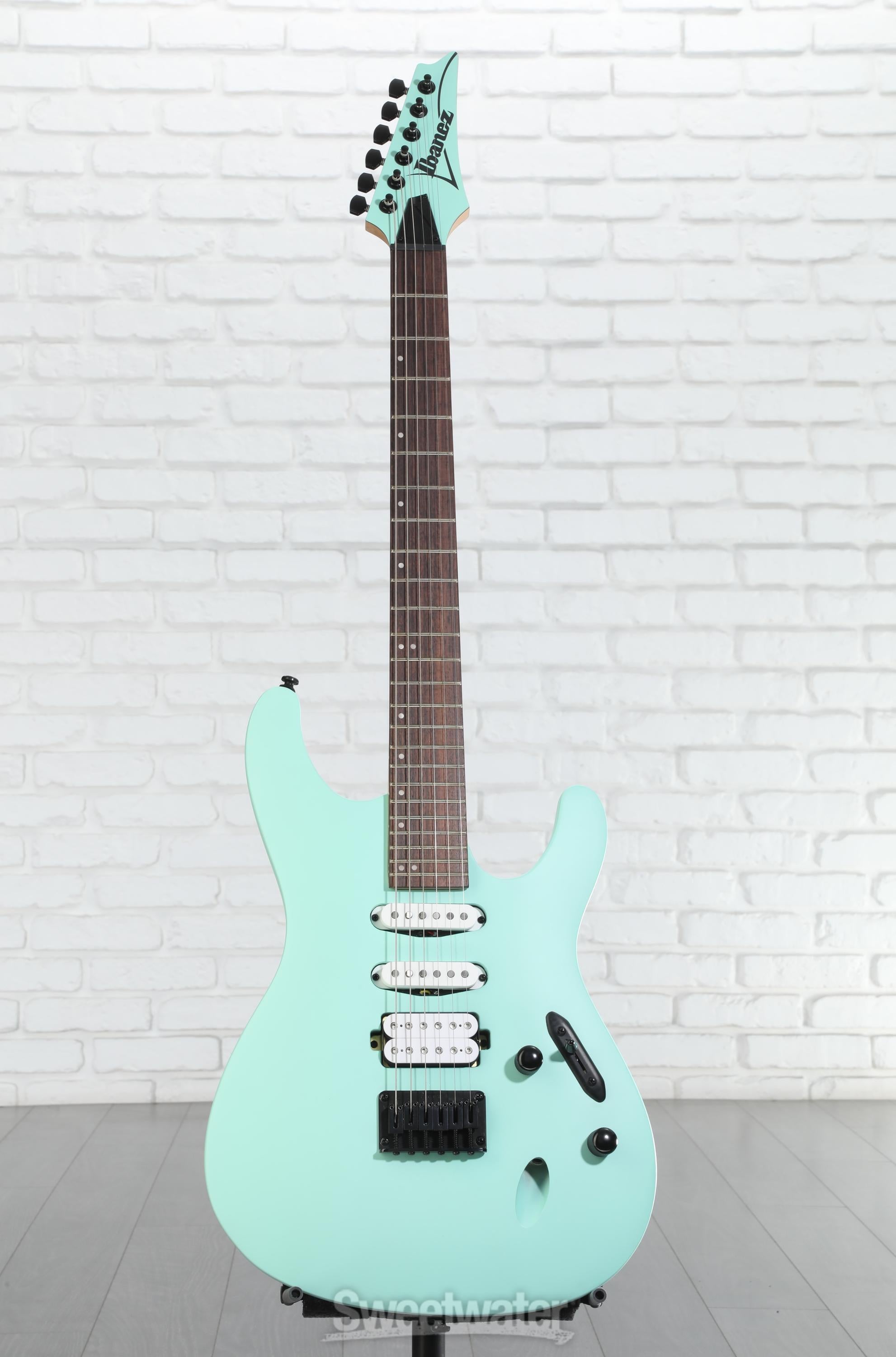 ギター Ibanez s561 Ibanez S561 S Series 6-String Electric Guitar Sea Foam Green Matte
