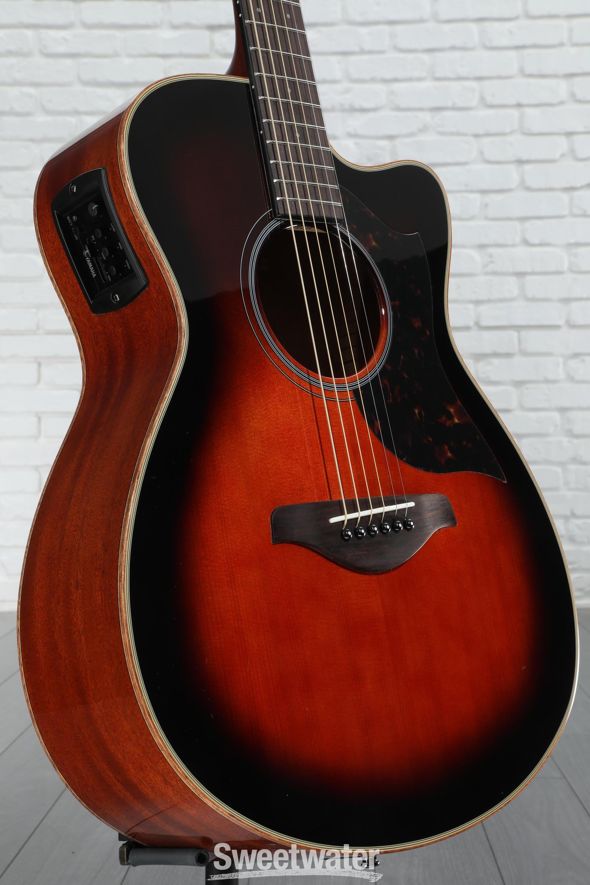 Amazon.com: Yamaha 6 String Series AC1M Small Body Acoustic