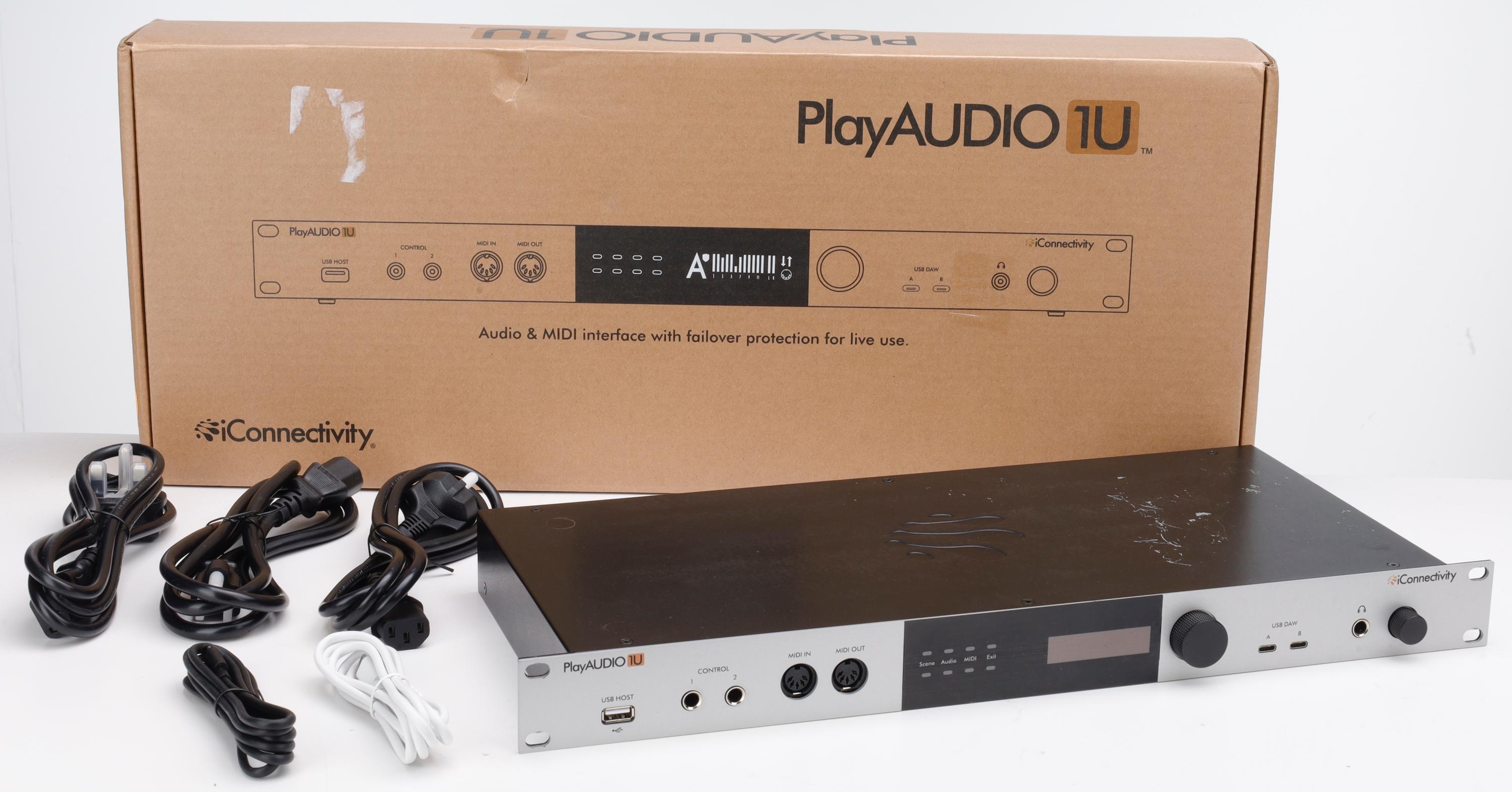 Photo of iConnectivity PlayAUDIO1U Audio/MIDI Interface