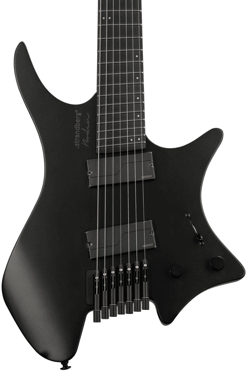 Strandberg Boden Metal NX 7 Electric Guitar - Black Granite