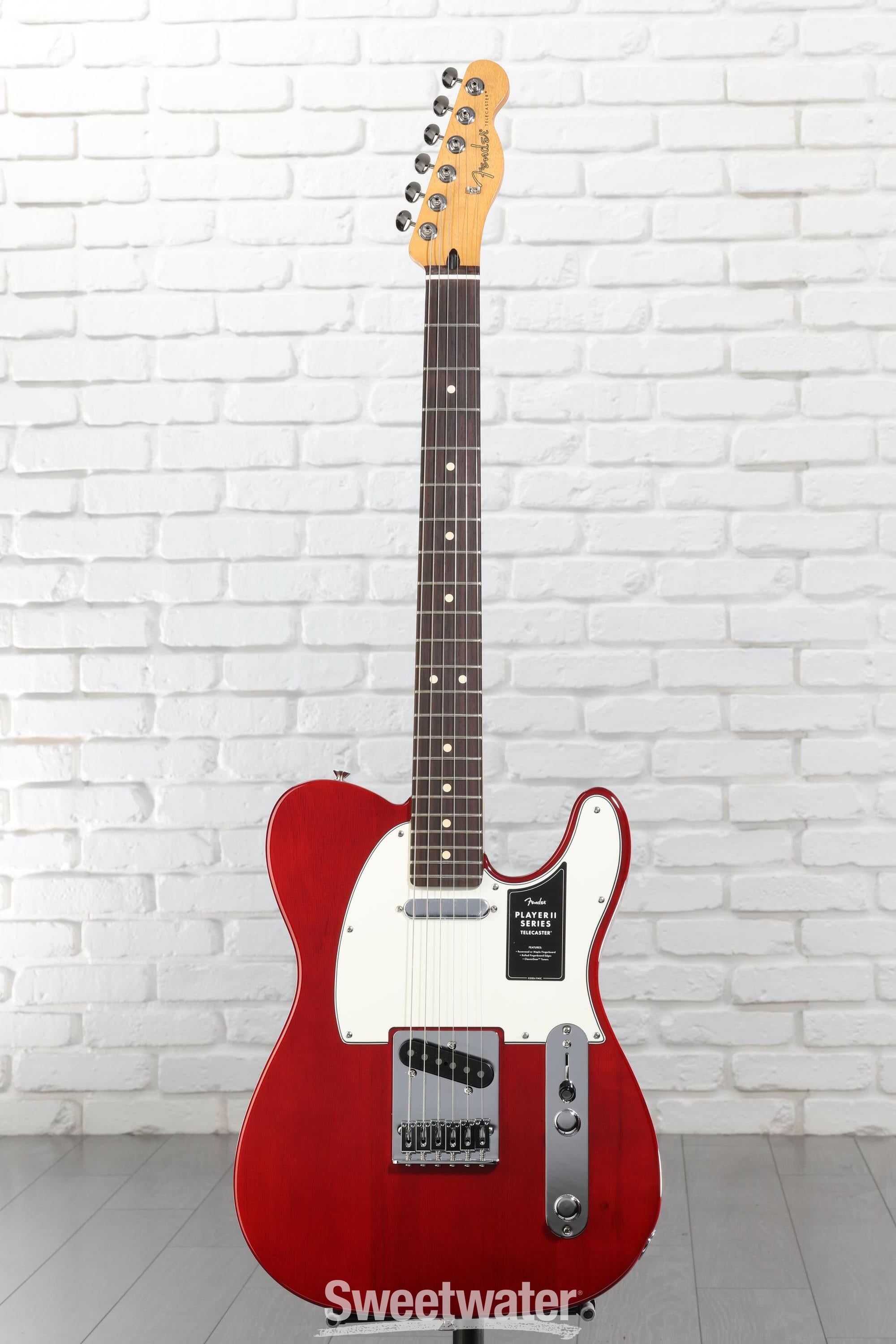 Fender Player II Telecaster Electric Guitar - Transparent Cherry