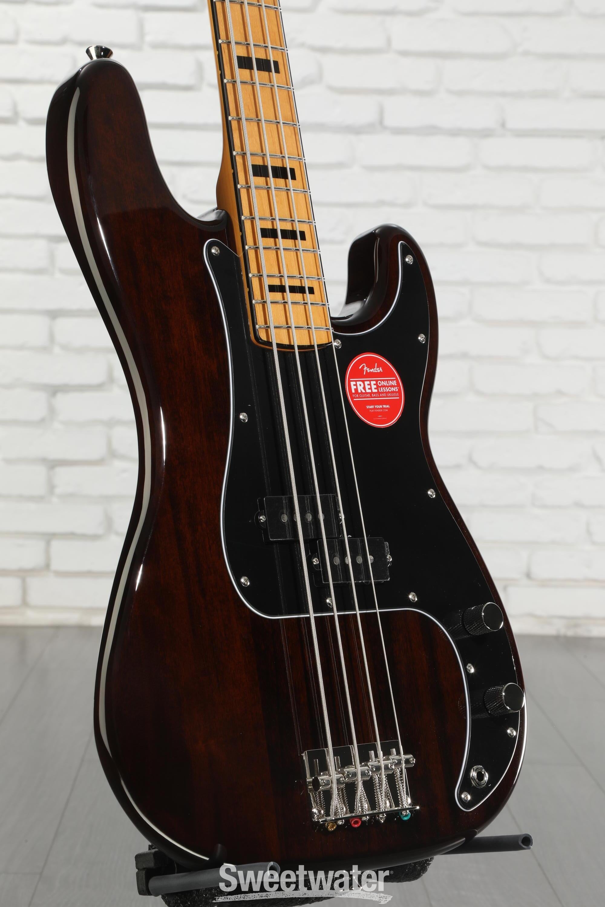 Squier Classic Vibe '70s Precision Bass - Walnut | Sweetwater