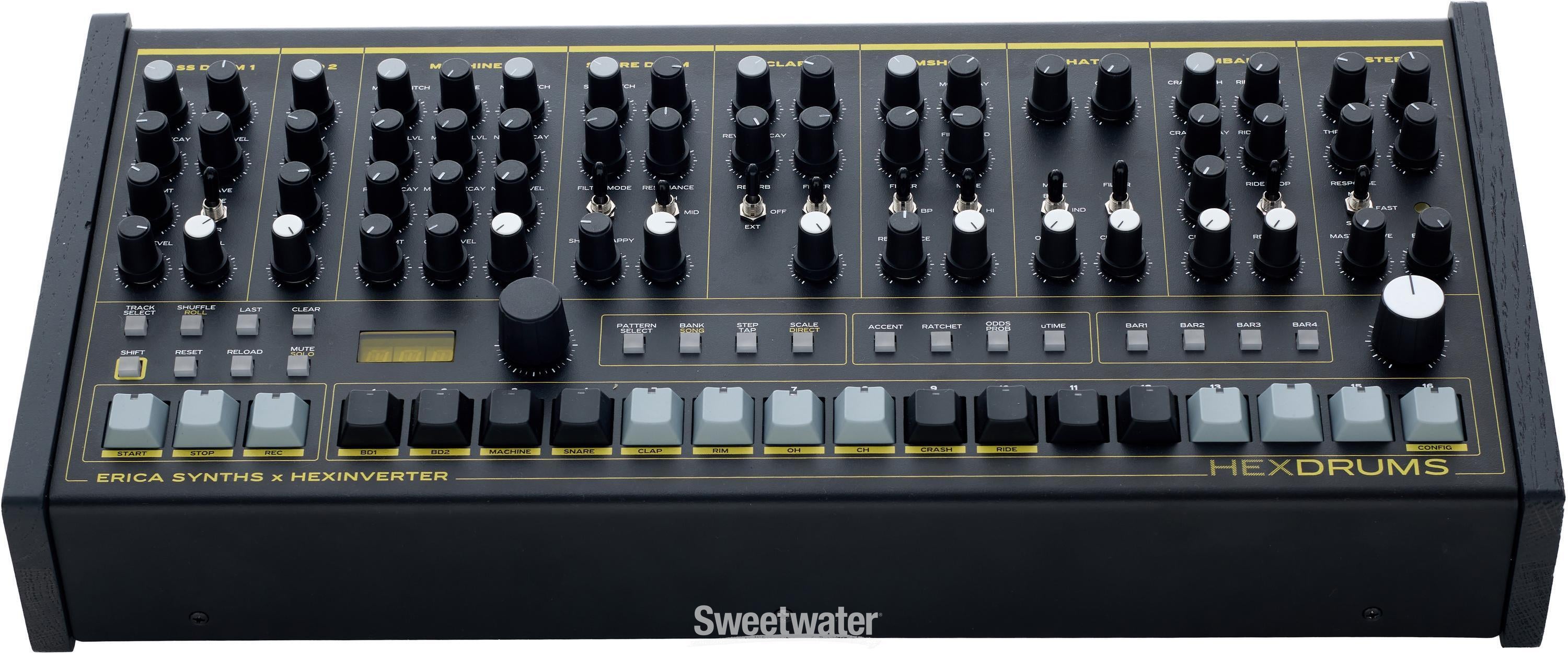 Erica Synths x Hexinverter HexDrums Drum Synthesizer | Sweetwater