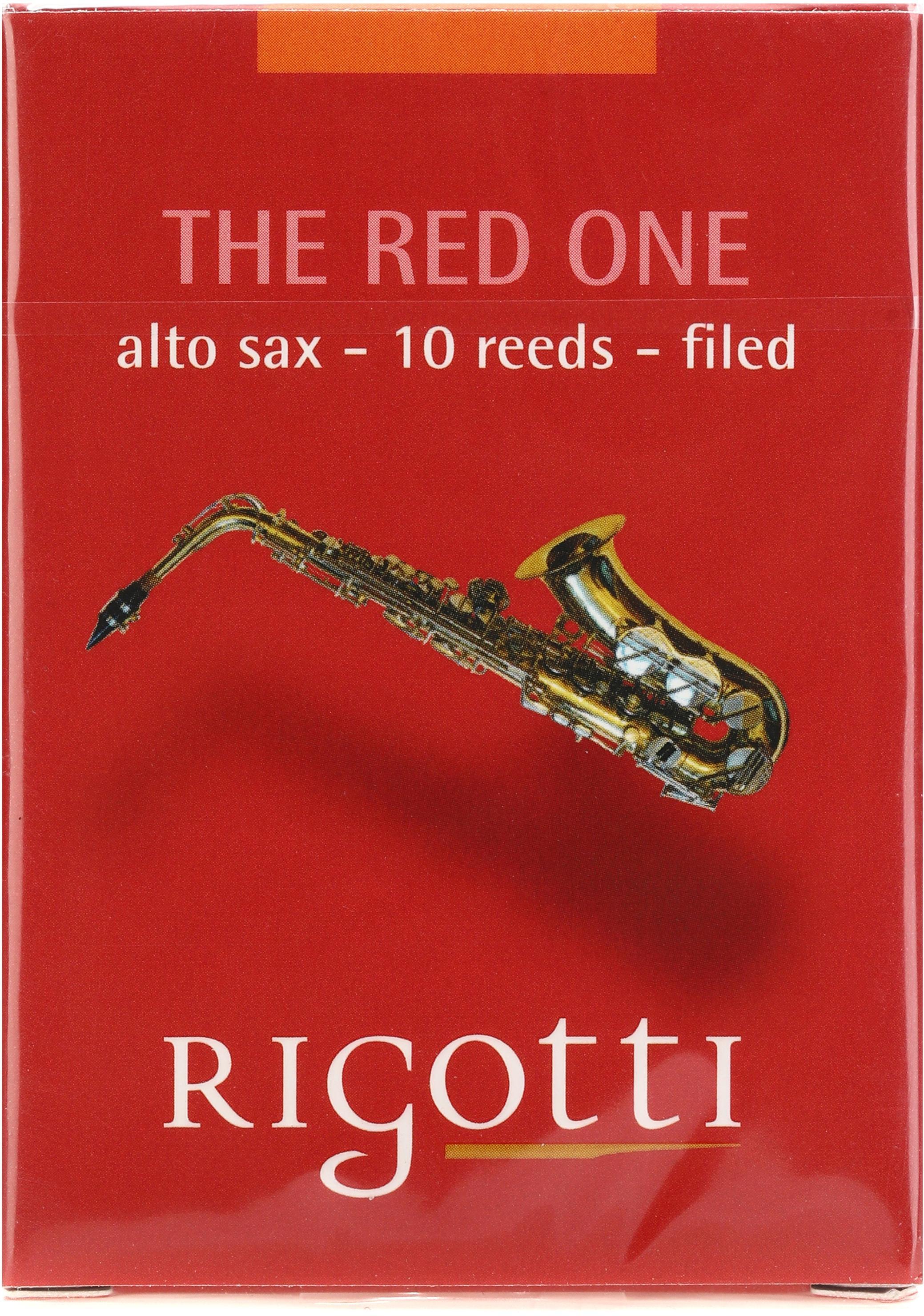 Photo of Rigotti RG.CSA Gold Classic Alto Saxophone Reeds - 3.5 Medium (10-pack)