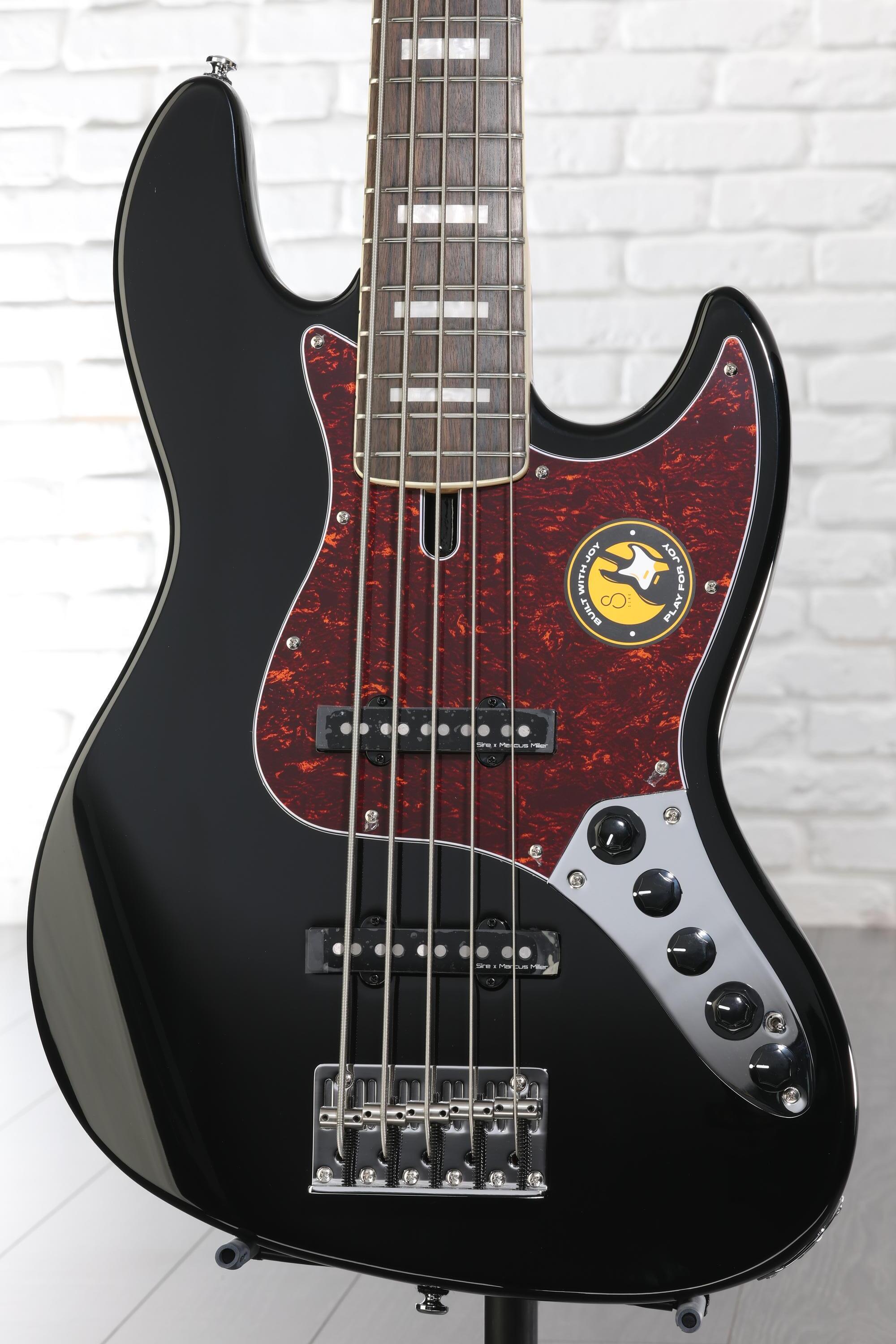 Sire Marcus Miller V7 Alder 5-string Bass Guitar - Black | Sweetwater