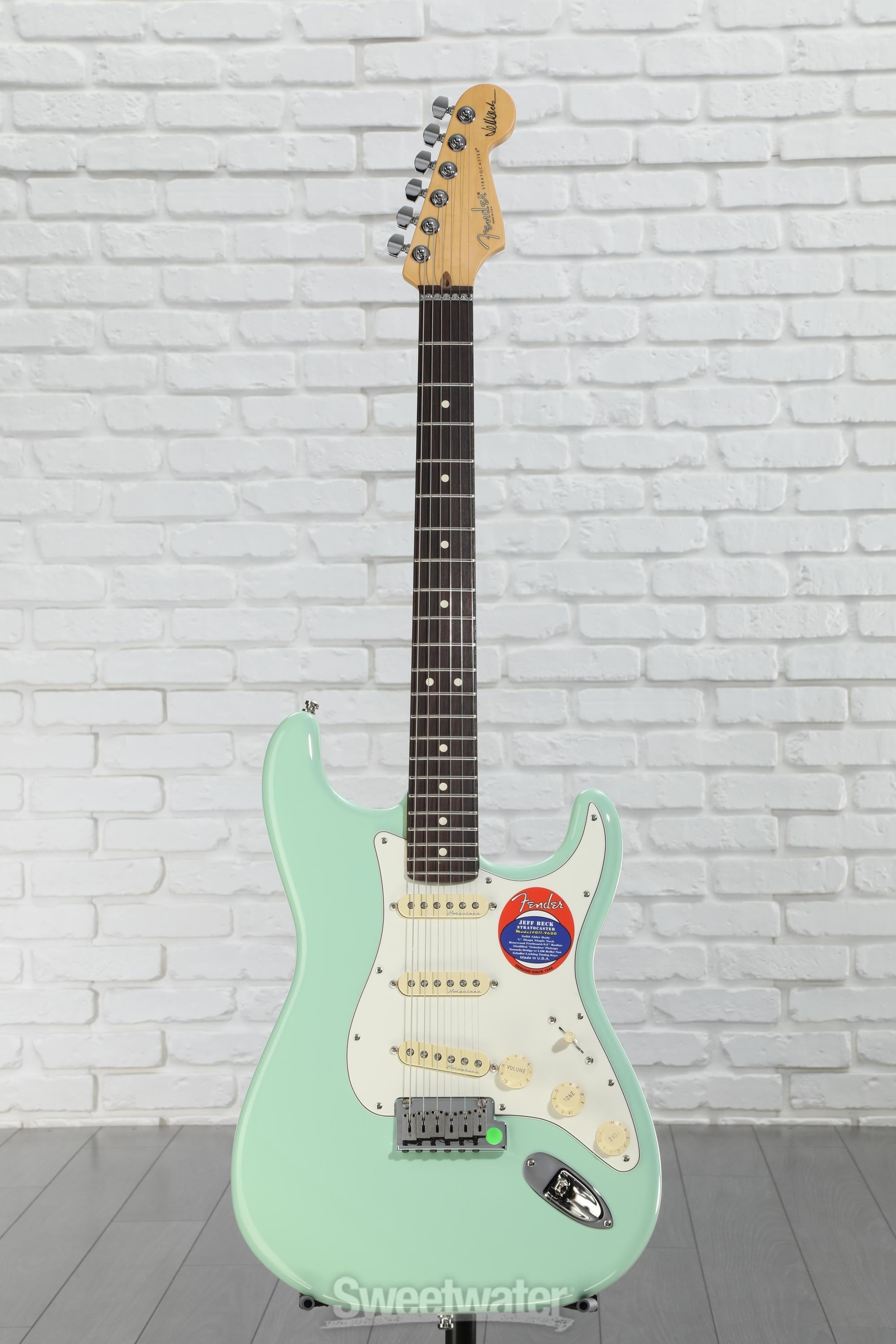 Fender Jeff Beck Stratocaster - Surf Green with Rosewood