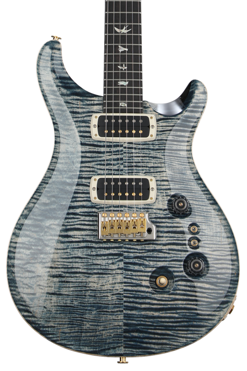 PRS Custom 24-08 10-Top Electric Guitar - Faded Whale Blue/Black