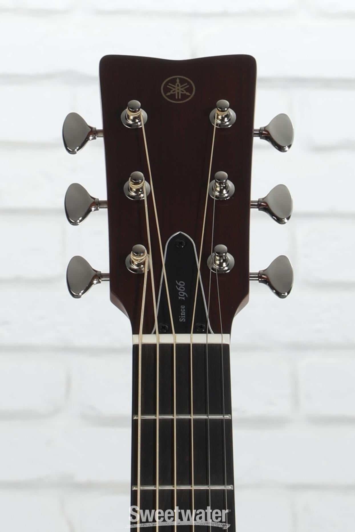 Yamaha FG5 Red Label Acoustic Guitar - Natural | Sweetwater