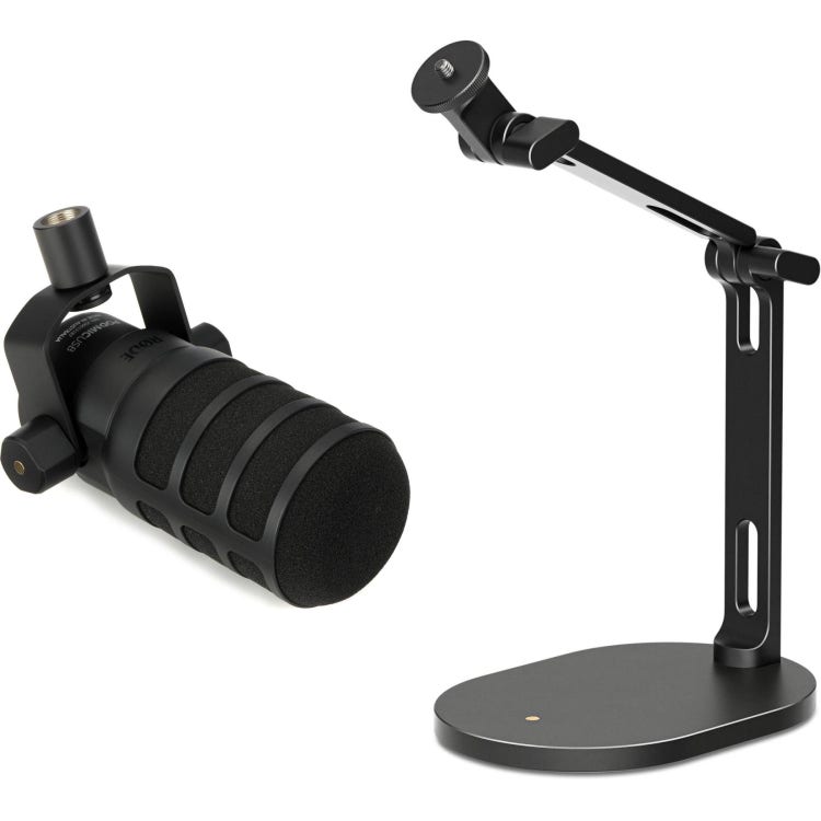 Rode PodMic USB USB and XLR Dynamic Broadcast Microphone