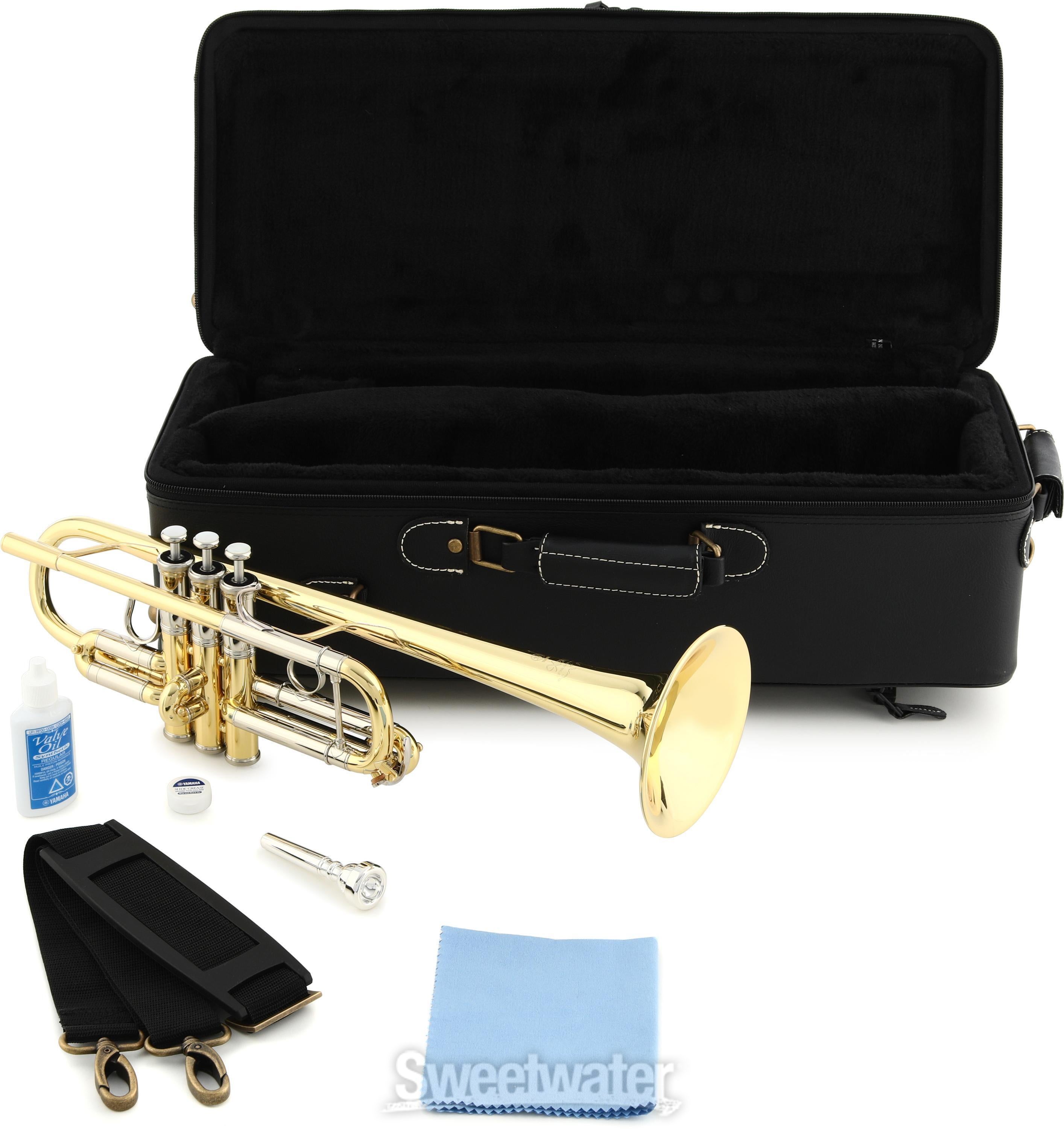 Yamaha YTR-8445 II Xeno Professional C Trumpet - Clear Lacquer
