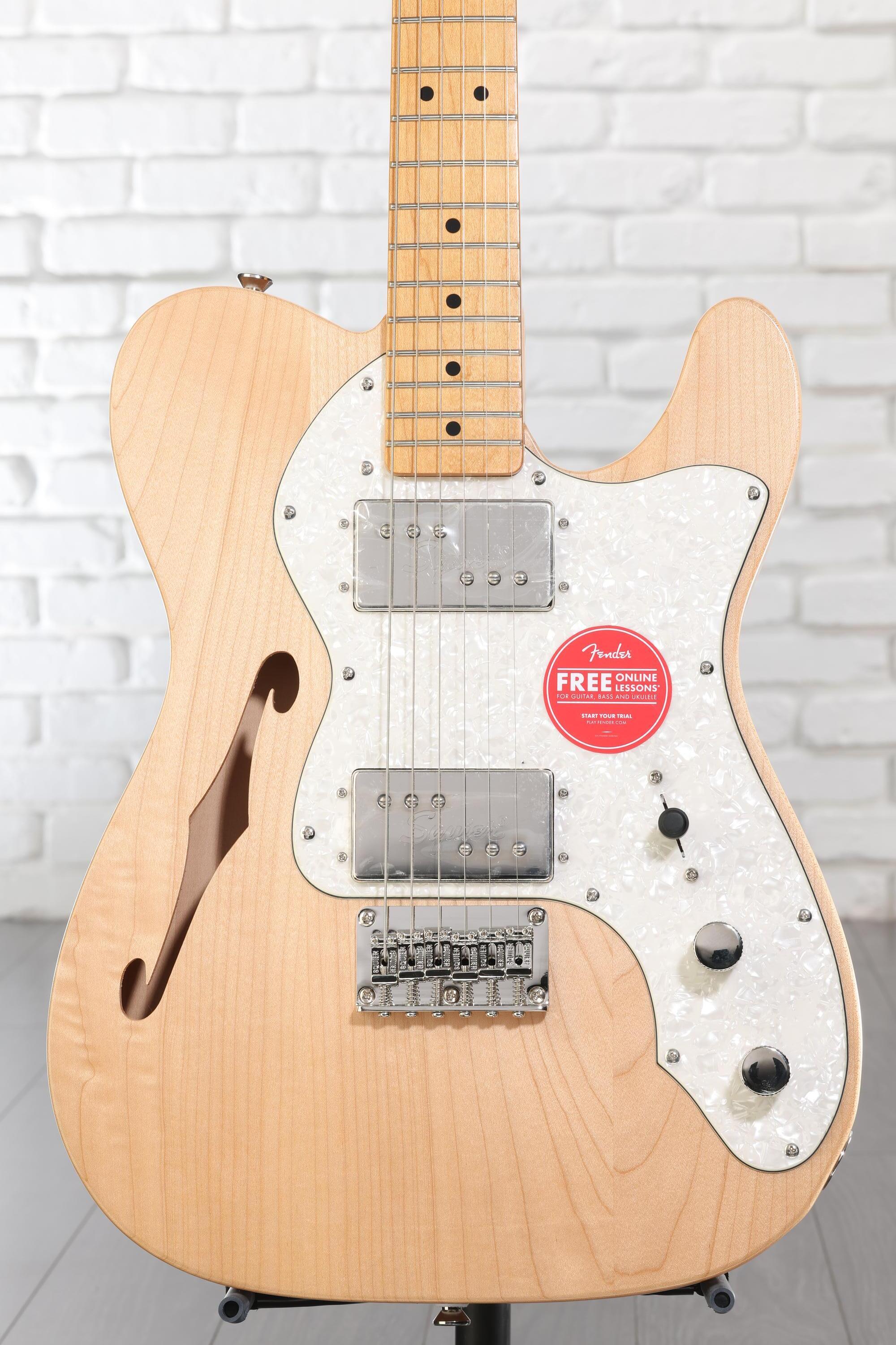 Squier Classic Vibe '70s Telecaster Thinline - Natural | Sweetwater