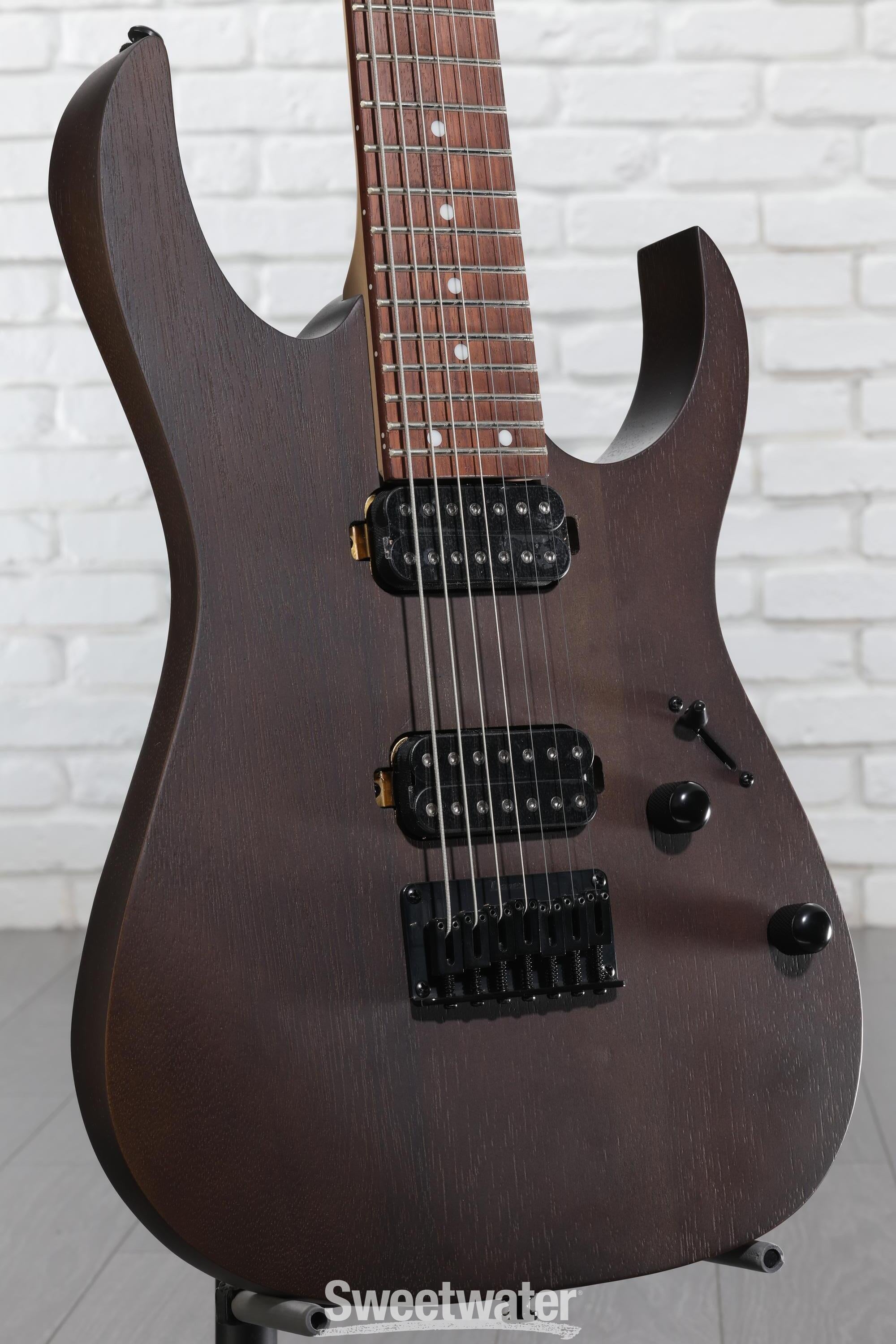 Ibanez RG7421 7-string Electric Guitar - Walnut Flat | Sweetwater
