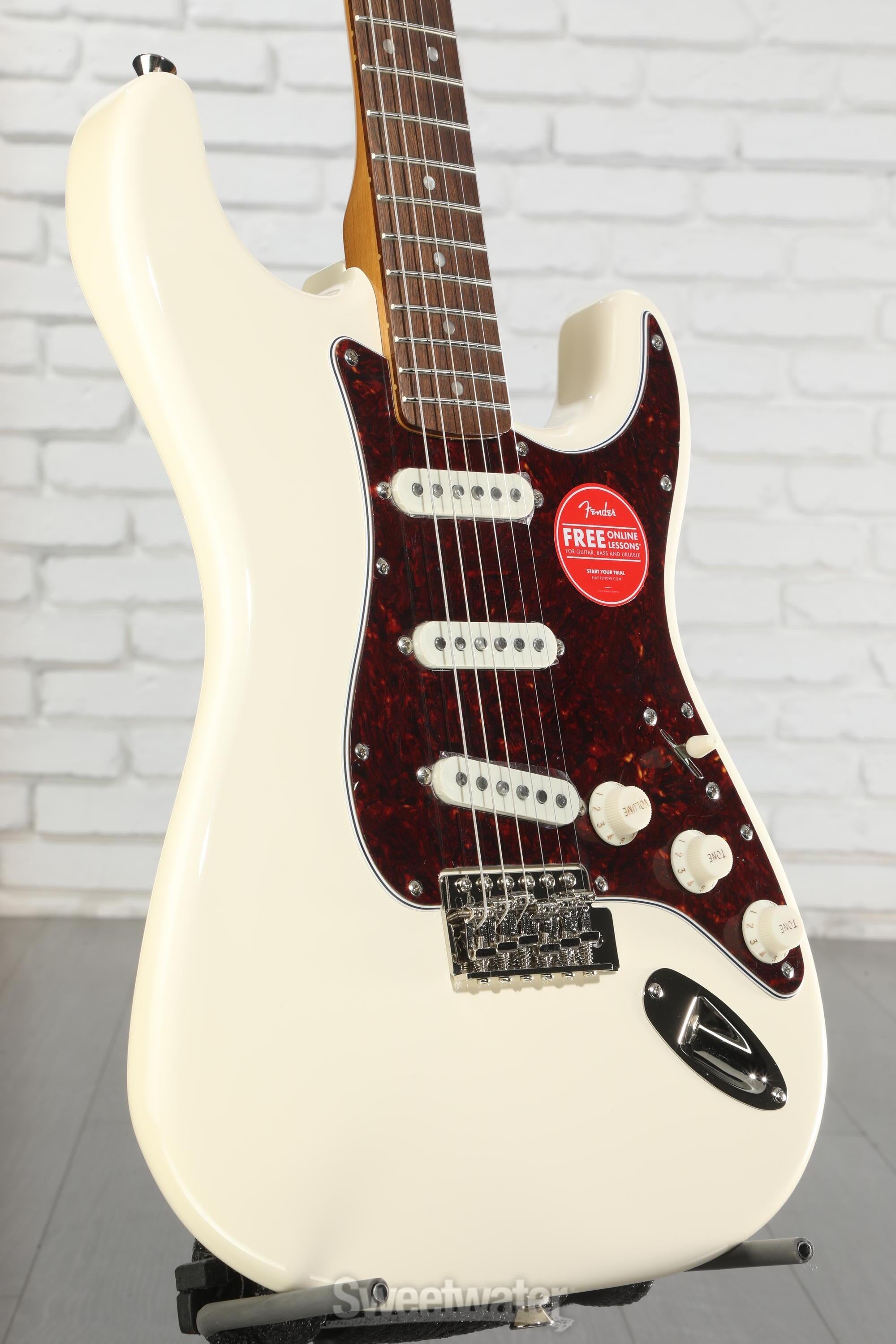 Squier Classic Vibe '70s Stratocaster - Olympic White | Sweetwater