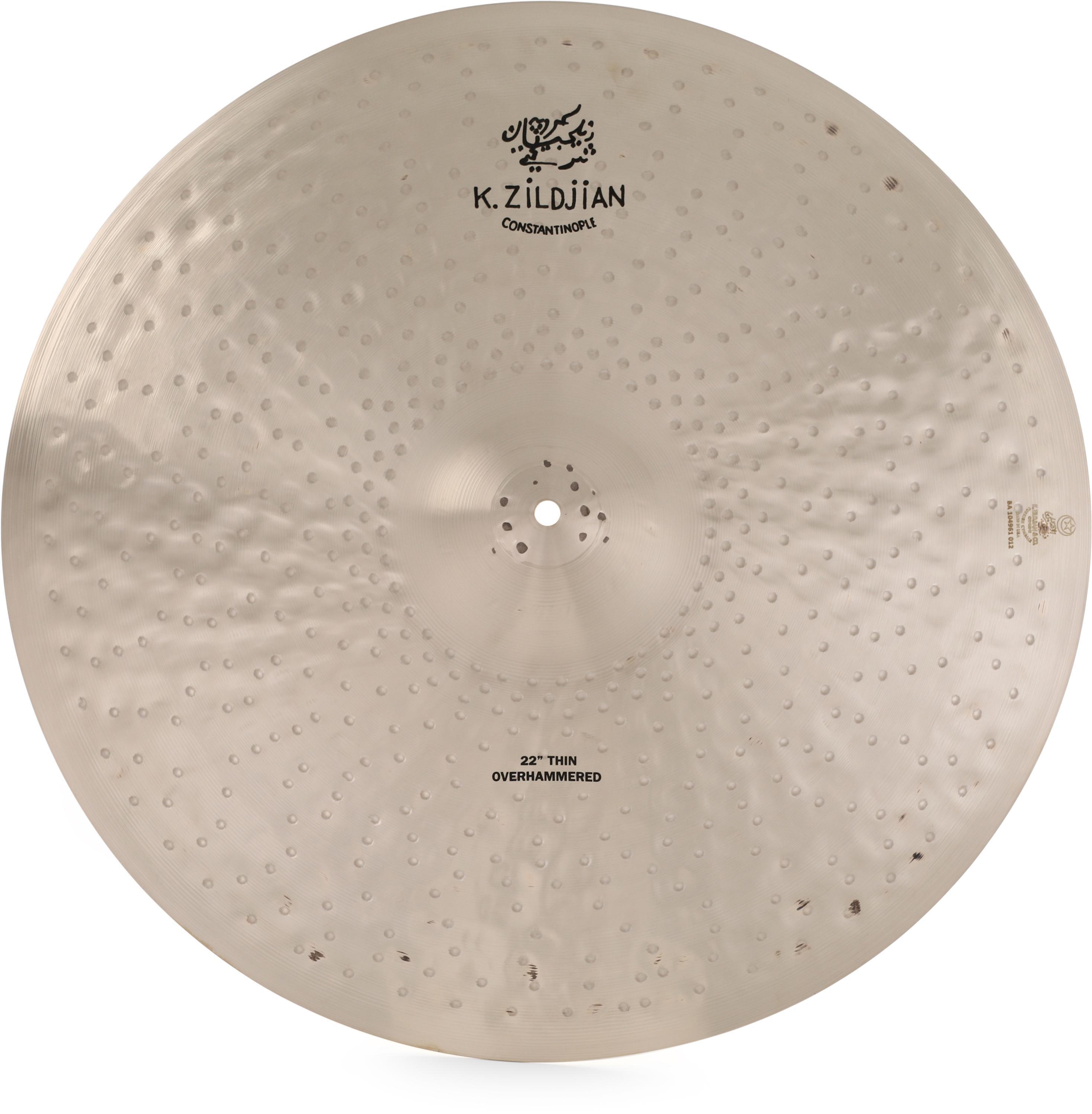 Zildjian k deals constantinople 22