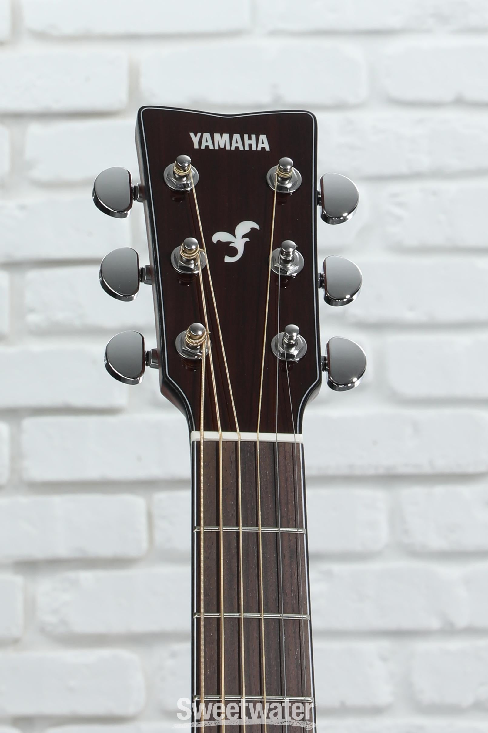 Yamaha FG850 Dreadnought Acoustic Guitar - Natural | Sweetwater
