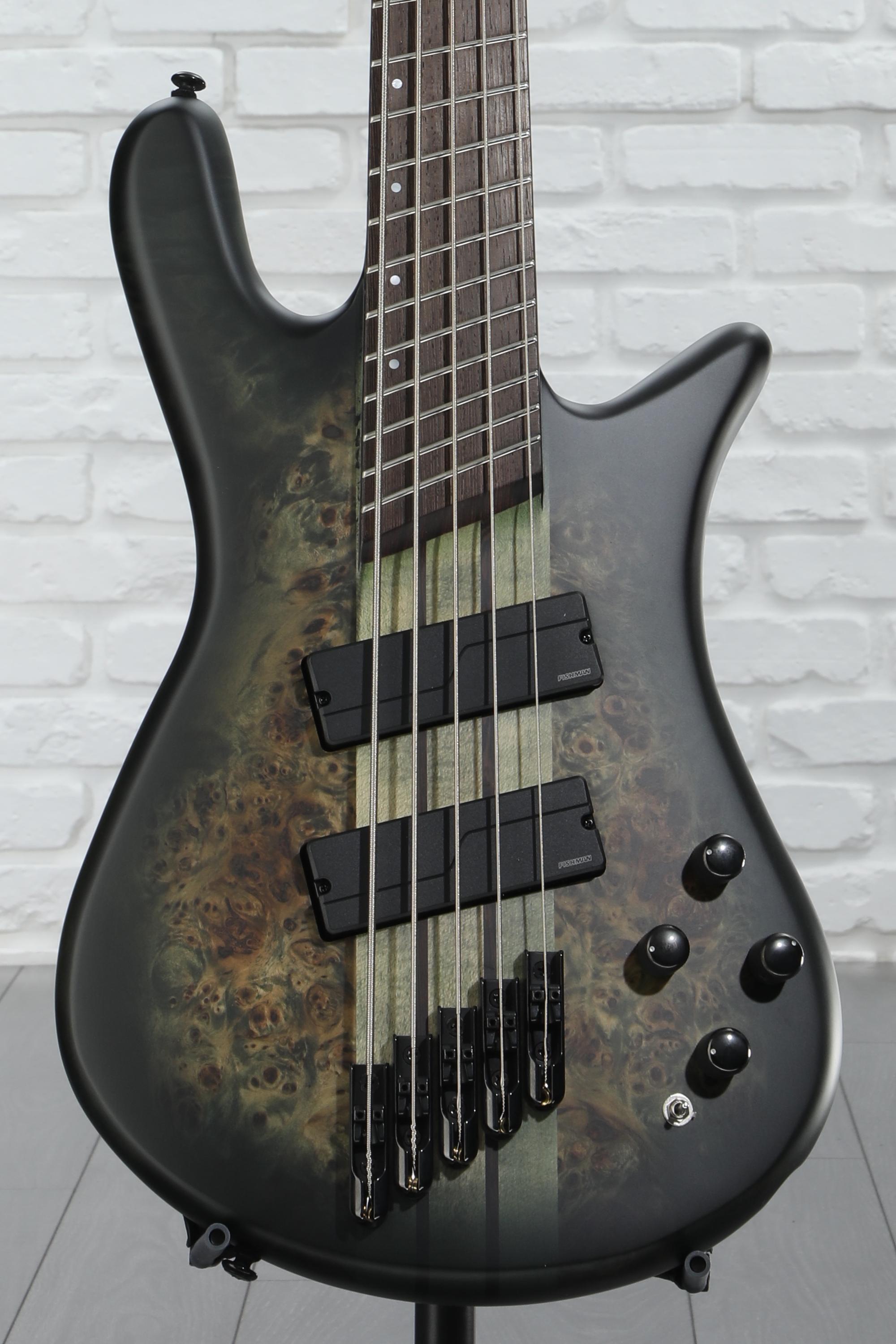 Spector NS Dimension 5 Bass Guitar - Haunted Moss Matte