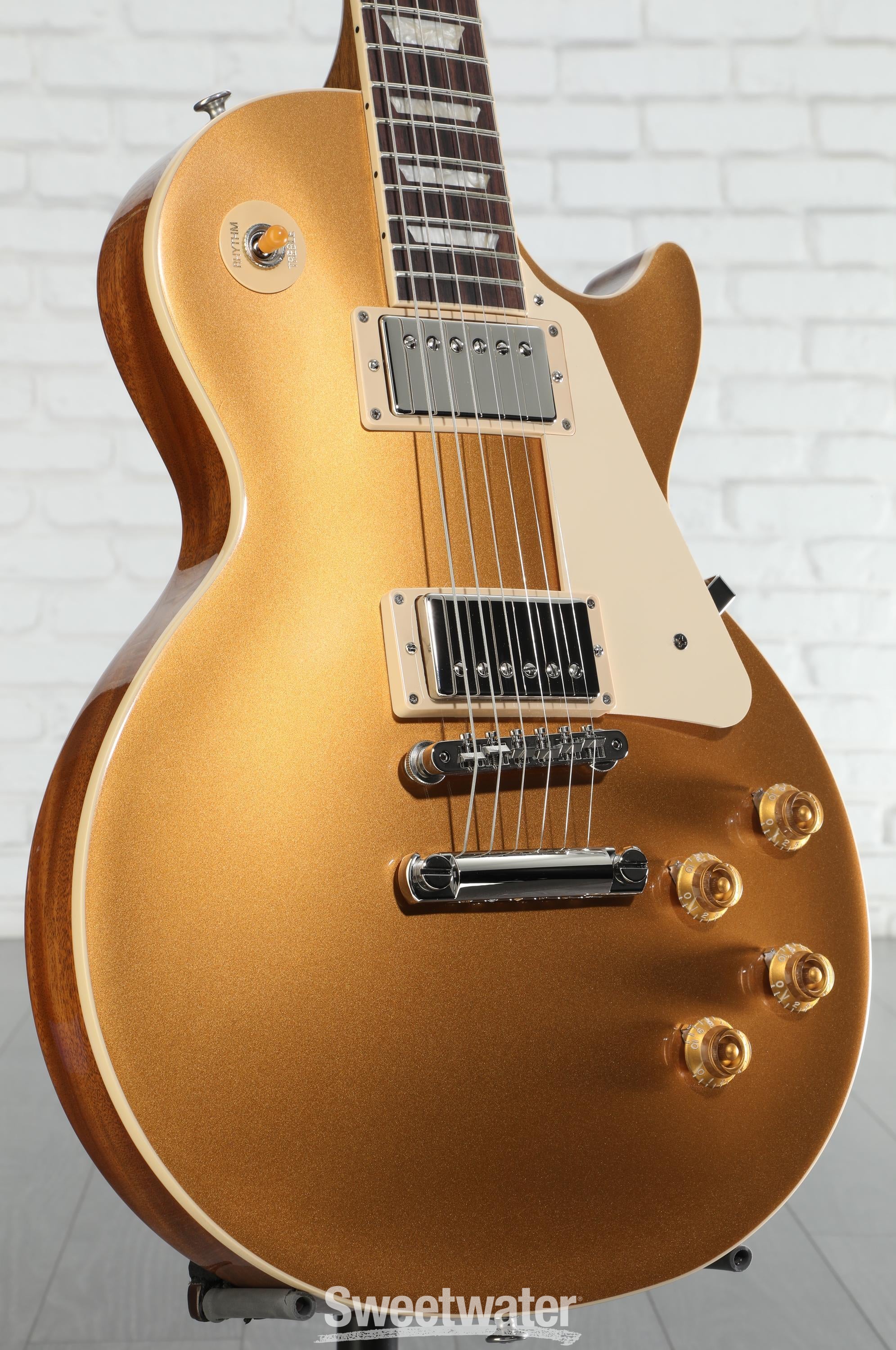ギター Gibson Les Paul Standard 50s Gold Top Gibson Les Paul Standard '50s Electric Guitar - Gold