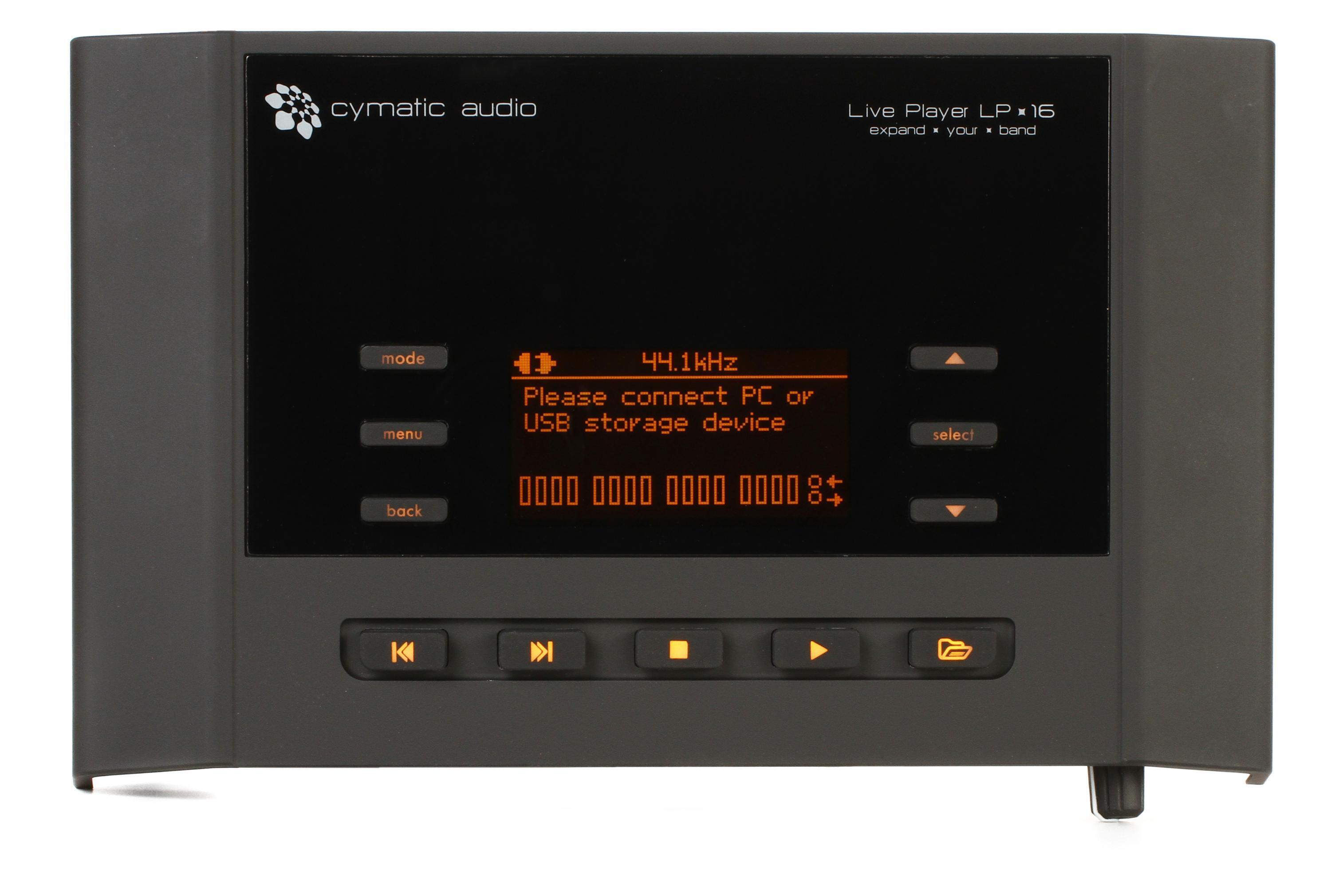 【入手困難】Cymatic Audio LP-16 Cymatic Audio LP-16 Live Player Multi-track Performance