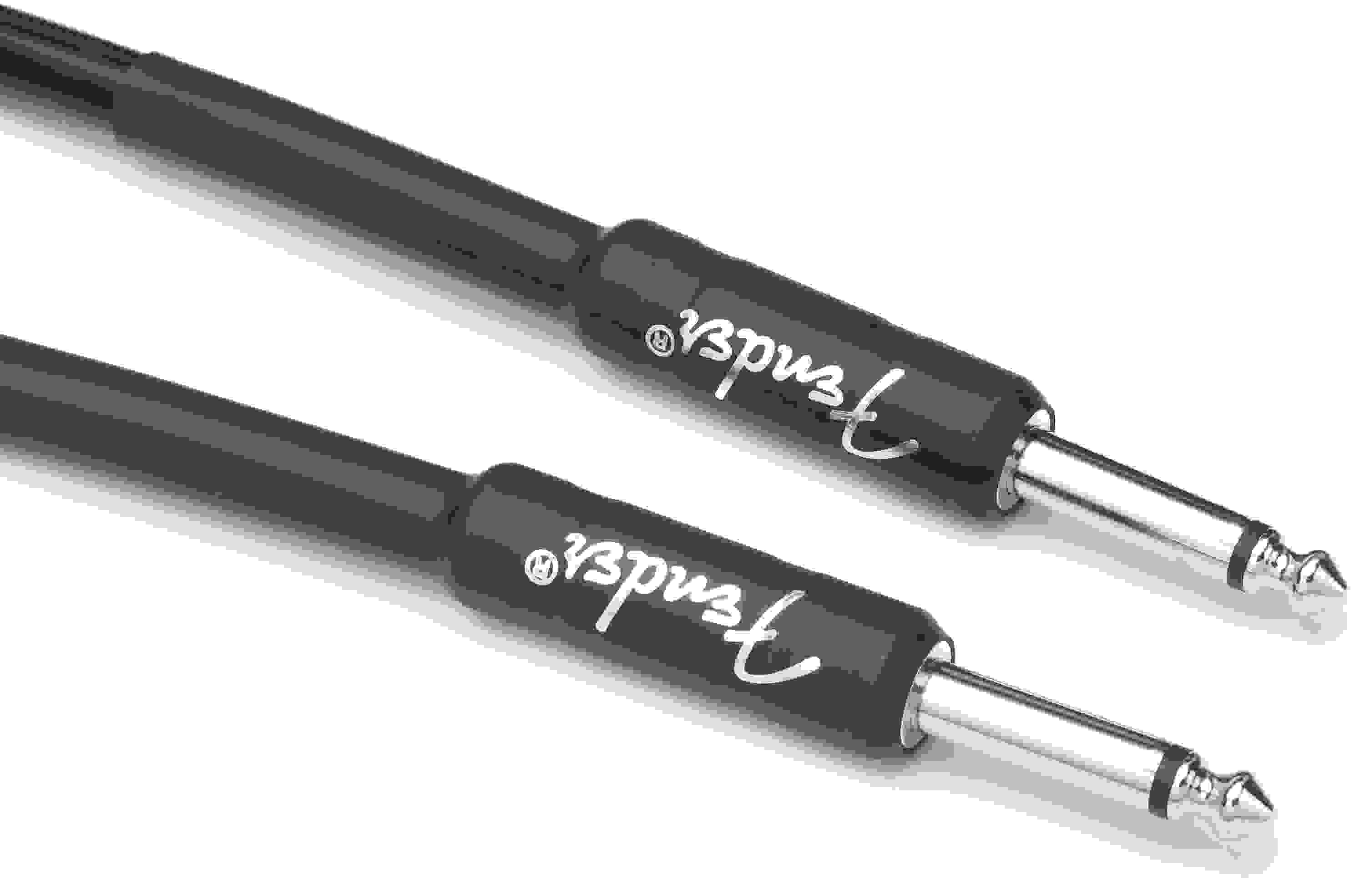 Fender Professional Series Straight to Straight Instrument Cable - 25 foot Black