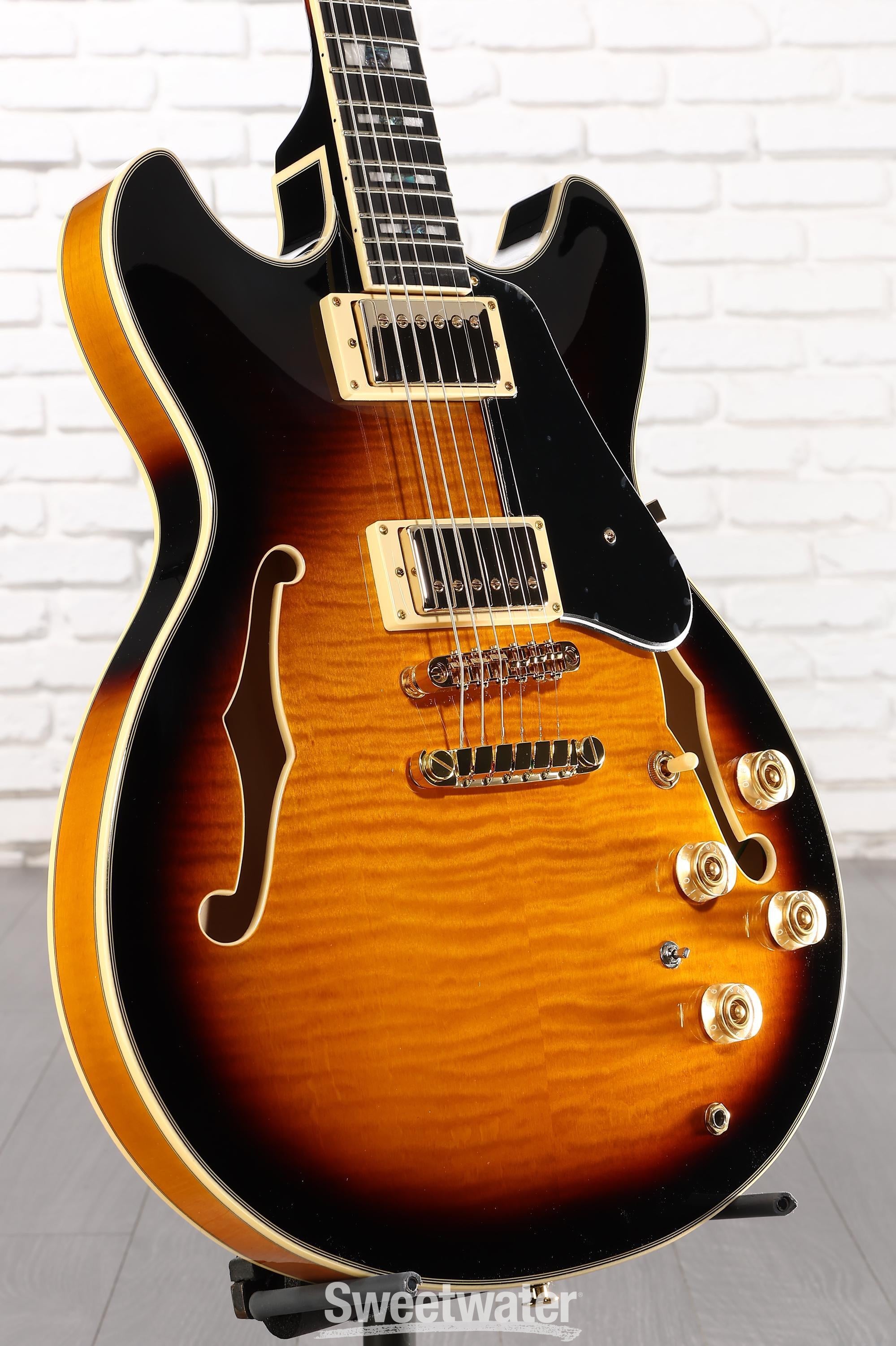 Photo of Ibanez John Scofield Signature JSM10 - Vintage Yellow Sunburst