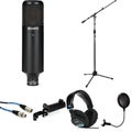 Photo of Sony C-80 Condenser Microphone and MDR-7506 Headphones Bundle