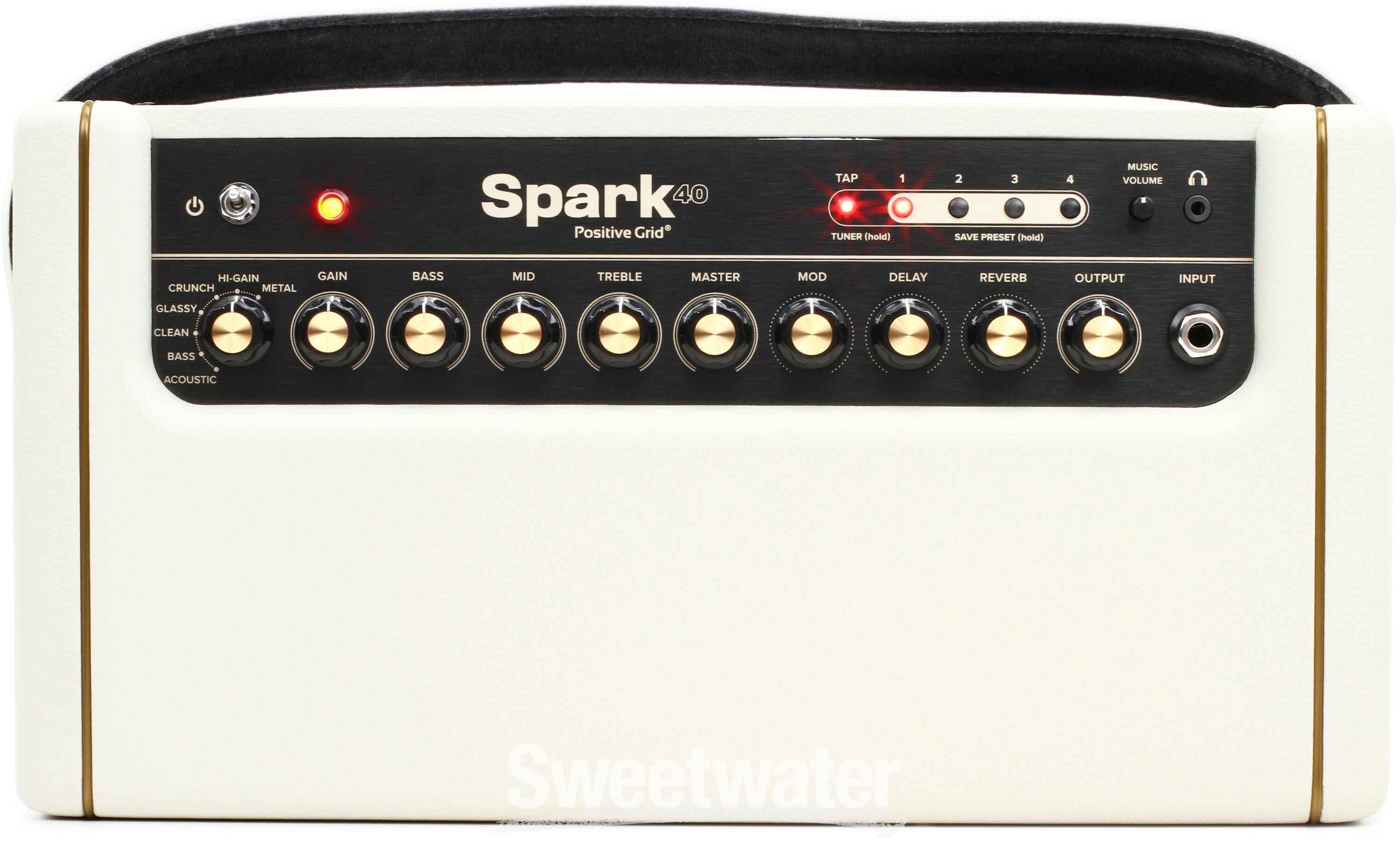 Positive Grid Spark Combo Amp - Pearl Reviews | Sweetwater