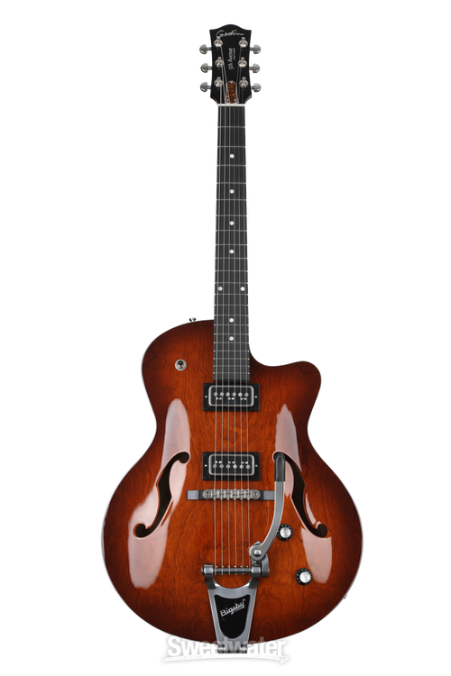 Godin 5th Avenue Uptown T-Armond - Havana Burst | Sweetwater