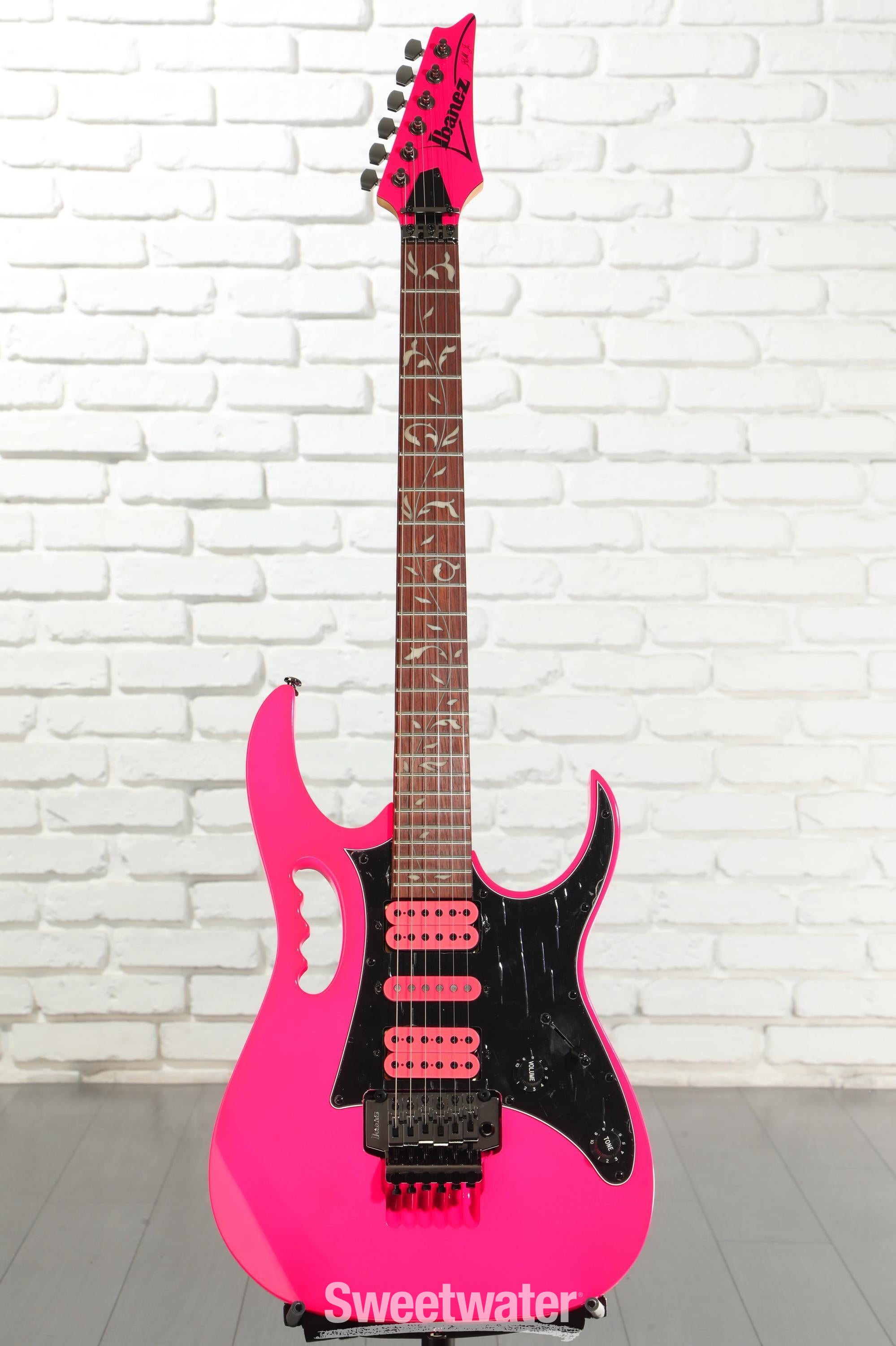 Ibanez Steve Vai Signature JEMJRSP - Pink Reviews | Sweetwater