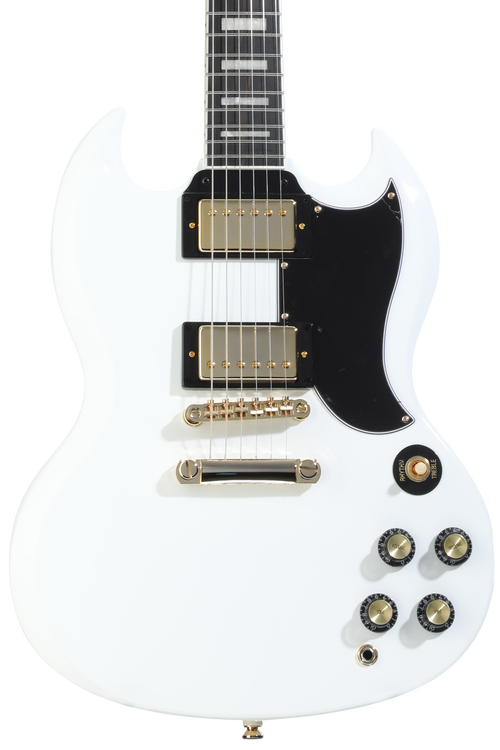 Epiphone SG Custom Electric Guitar - Alpine White | Sweetwater