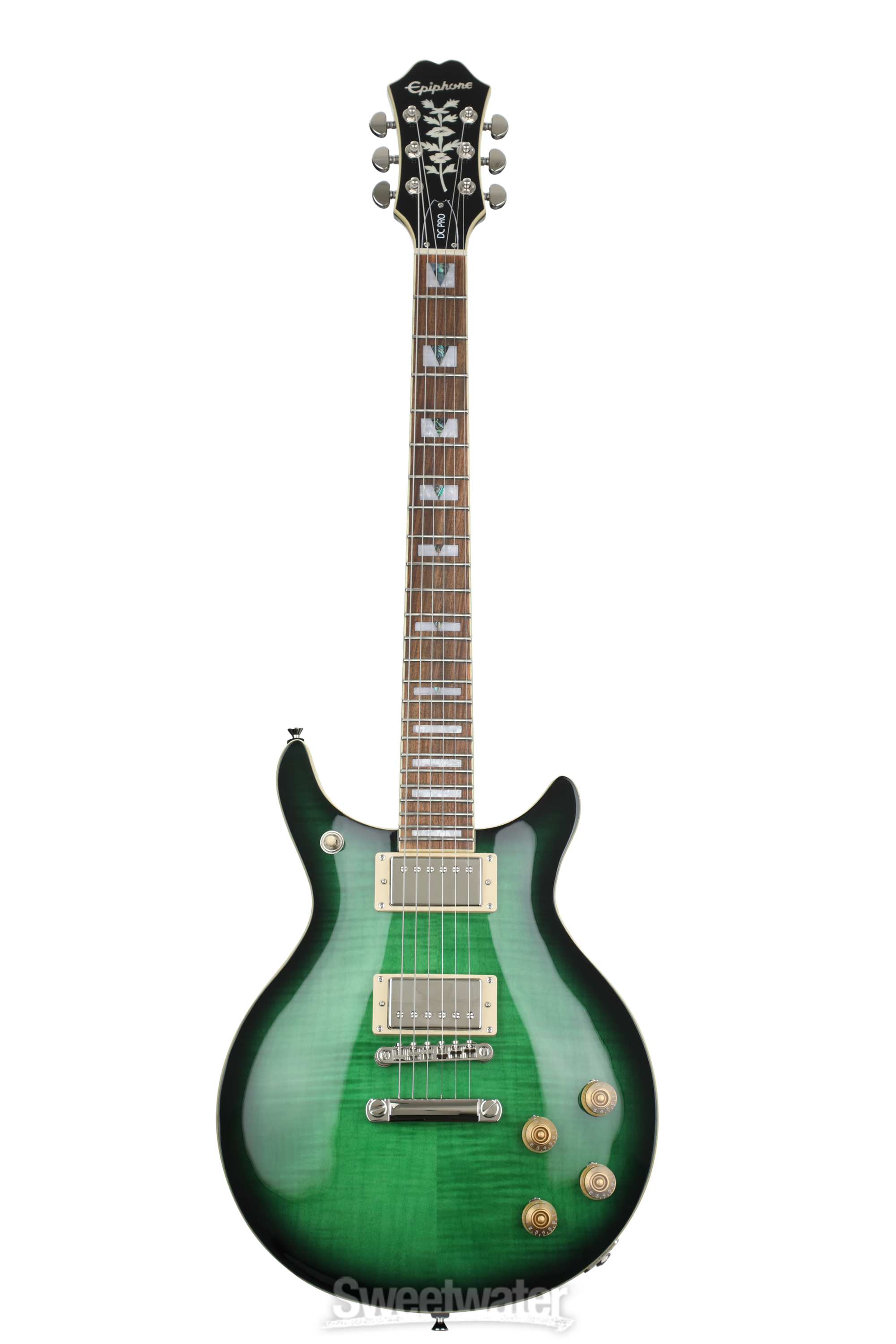 Epiphone DC Pro Electric Guitar - Wild Ivy | Sweetwater