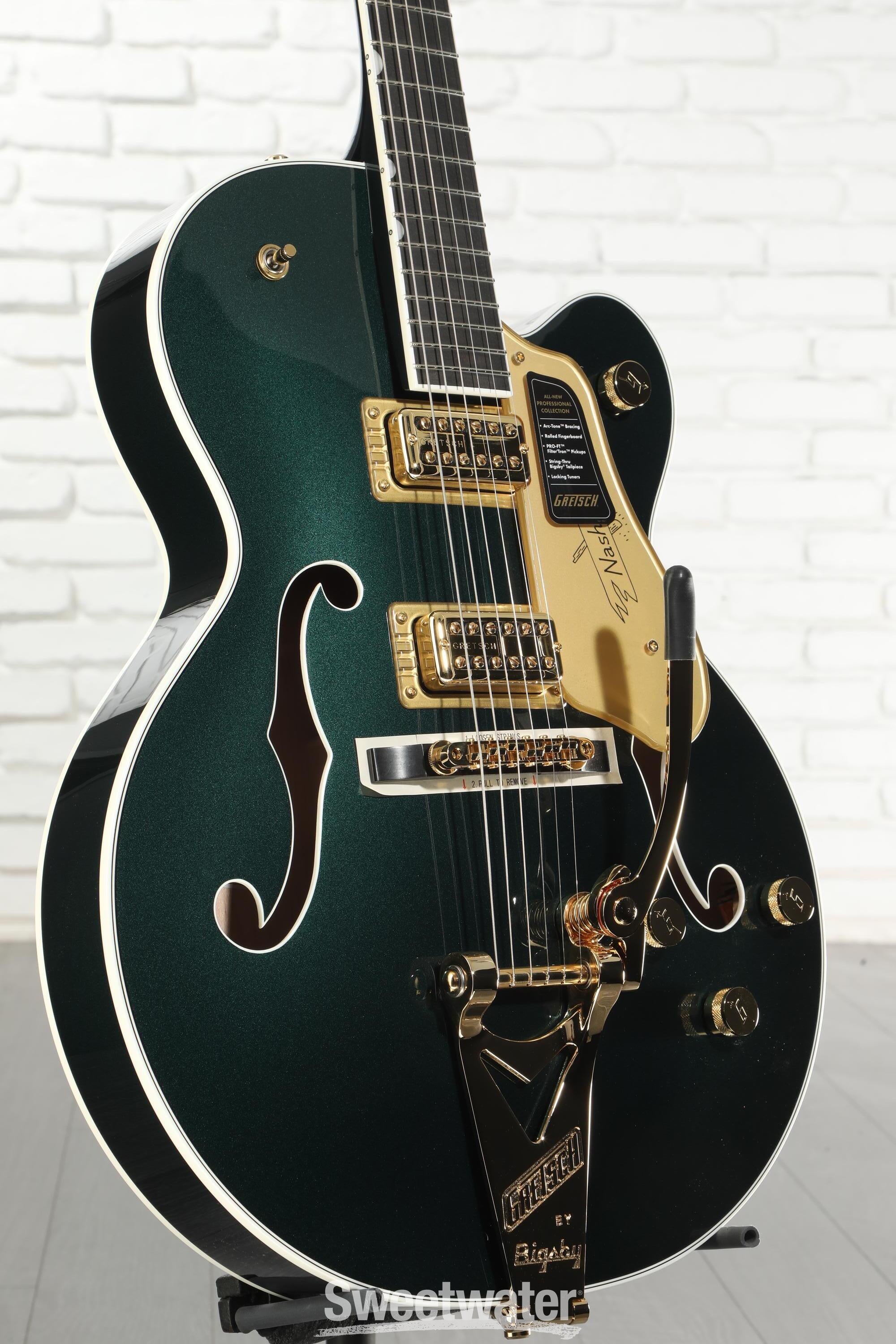 Photo of Gretsch Nashville Hollowbody Electric Guitar - Cadillac Green