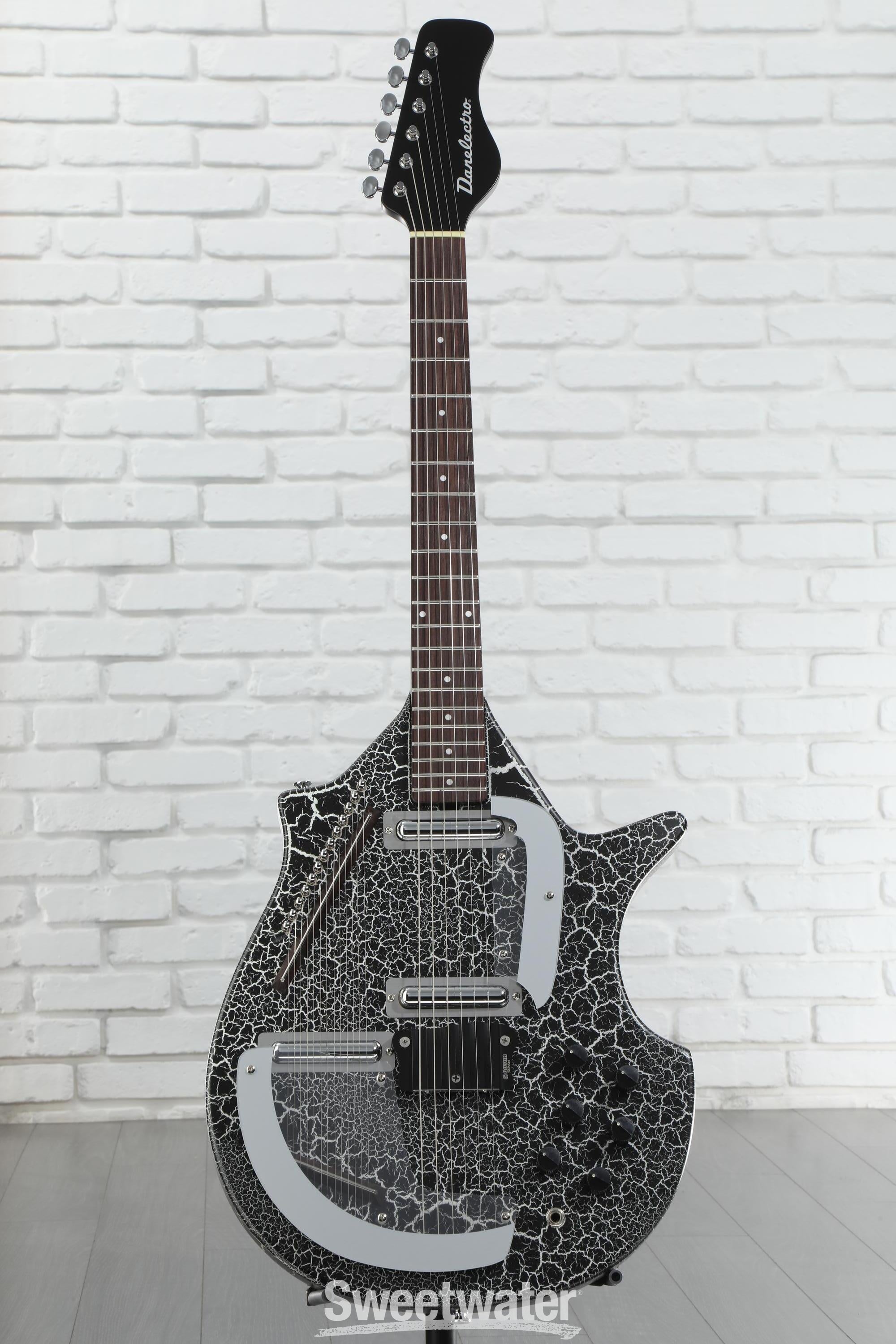 芸能人愛用のルームウェア Danelectro Sweetwater | Crackle Black - Sitar ギター