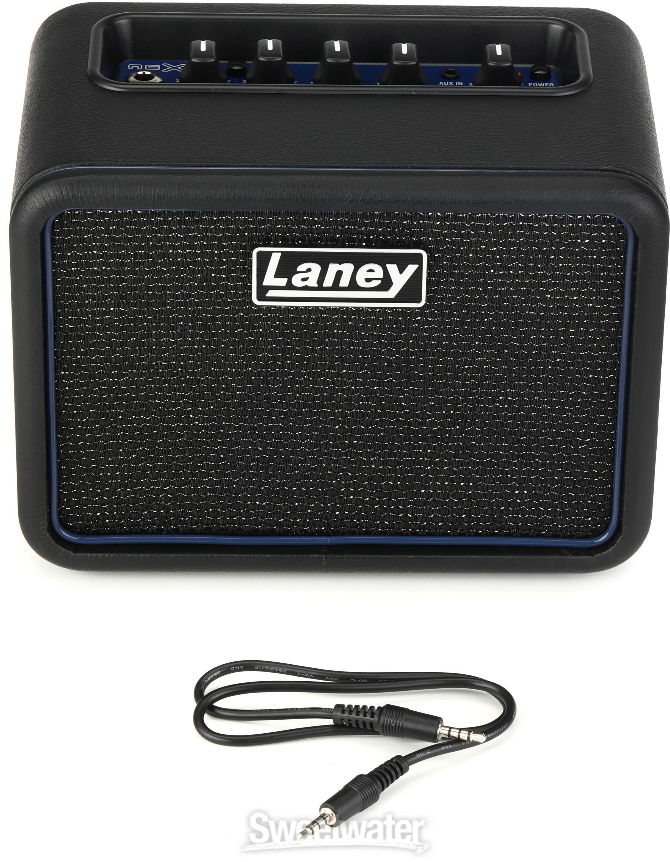 人気カラーの Laney ベース用ミニアンプ アダプター付 NX BASS MINI 