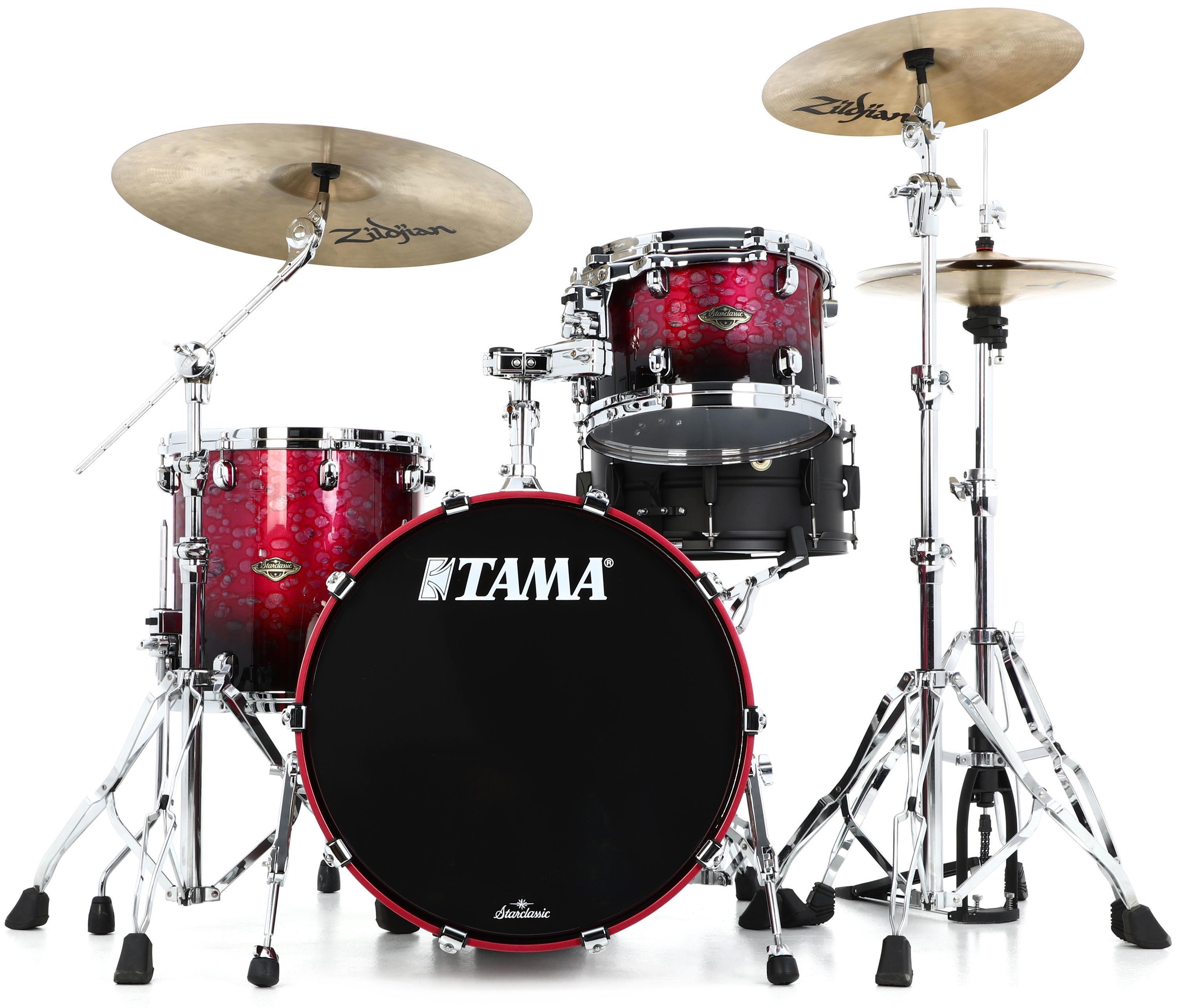 Tama Starclassic Walnut/Birch WBS30RS 3-piece Shell Pack - Molten