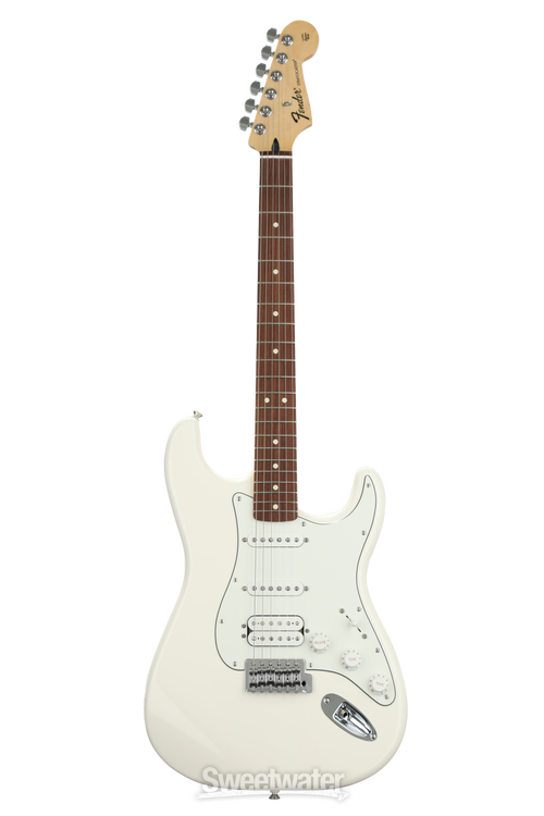 Fender Standard Stratocaster HSS - Arctic White with Pau Ferro