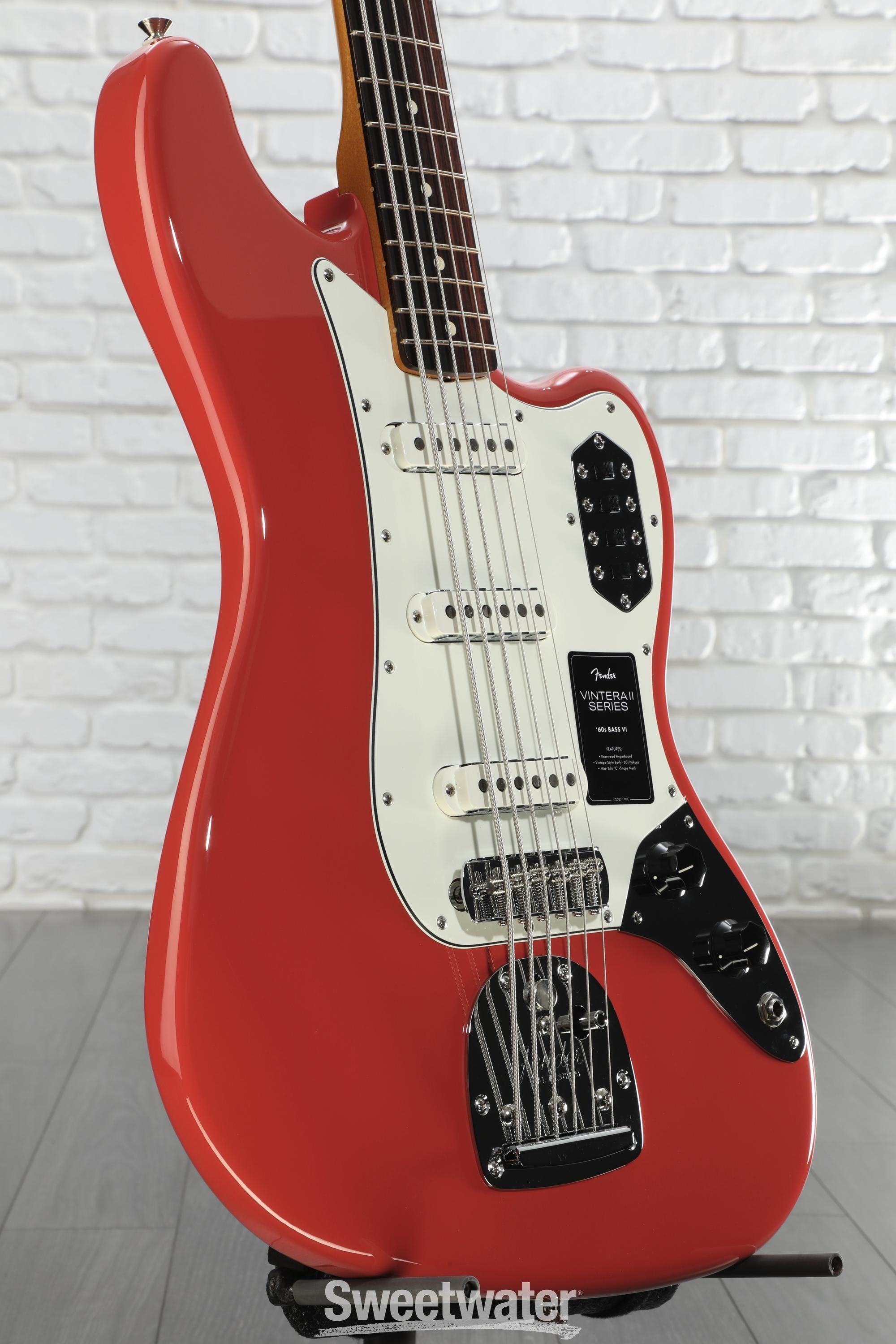 FENDER (フェンダー) / Vintera II ‘60s Bass VI Fender Vintera II '60s Bass VI 6-String Bass Guitar - Lake Placid