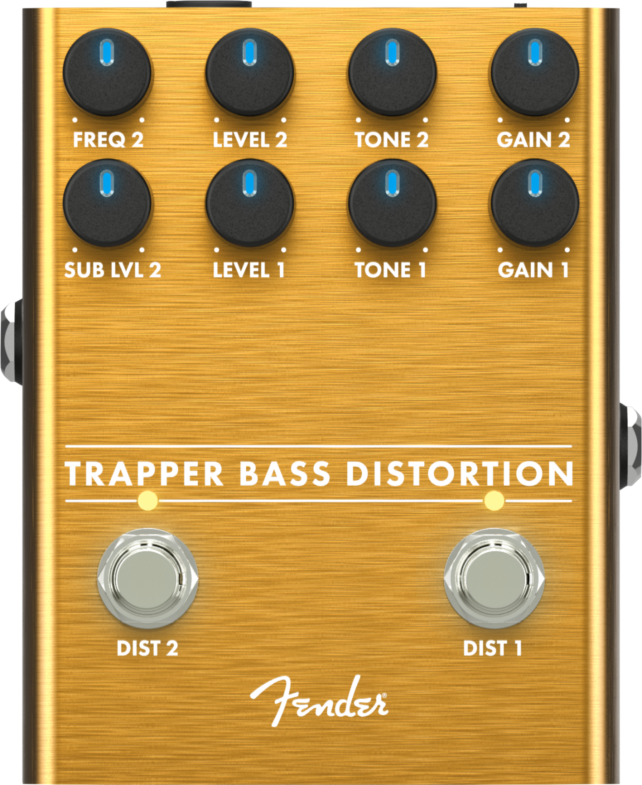 ベース Fender TRAPPER BASS DISTORTION Fender Trapper Bass Distortion Pedal | Sweetwater