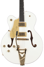 Photo of Gretsch G6136TG Players Edition Falcon with Bigsby, Left-handed - White