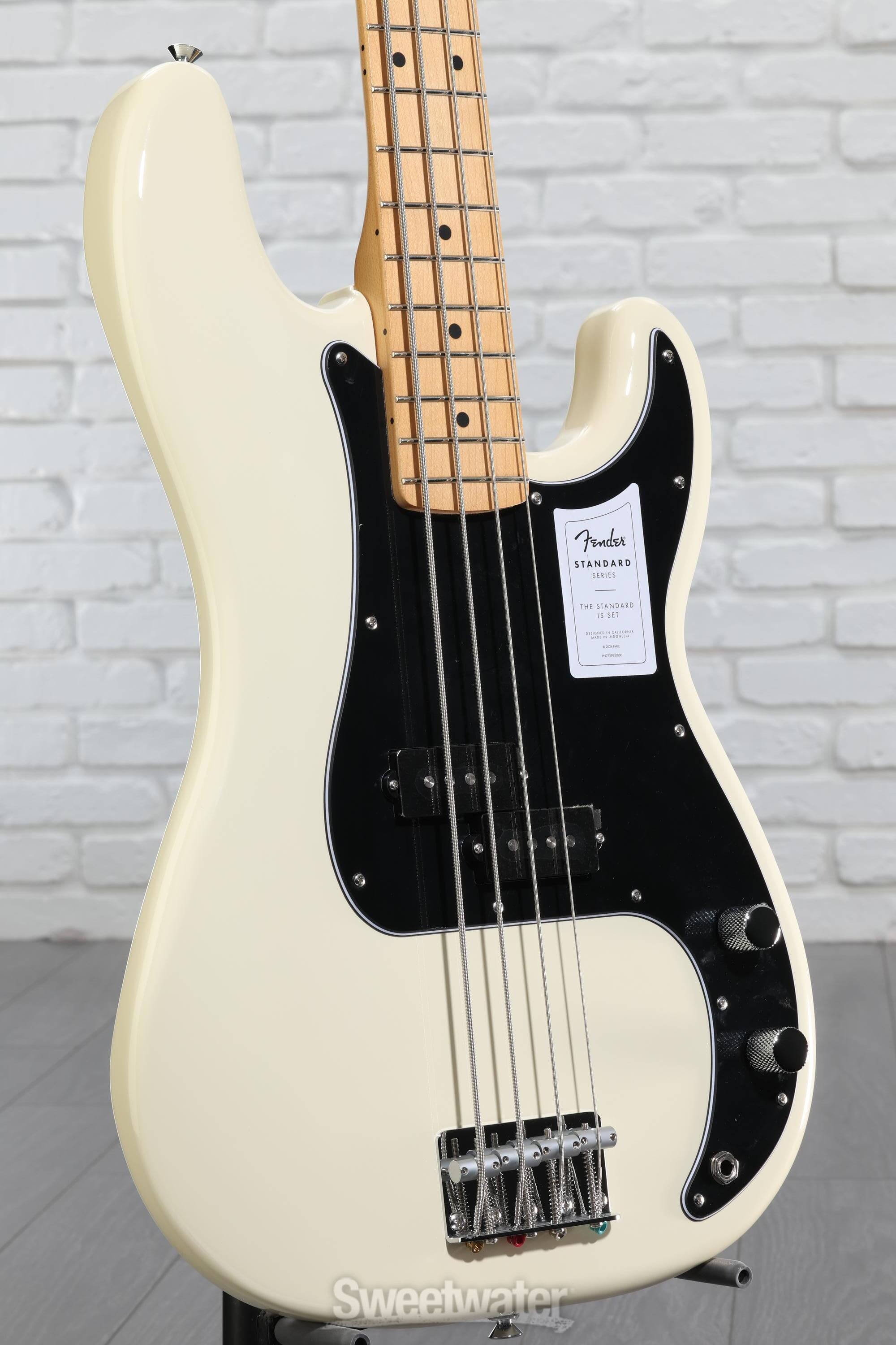 ベース Fender Standard Precision Bass Fender Standard Precision Bass - Olympic White | Sweetwater