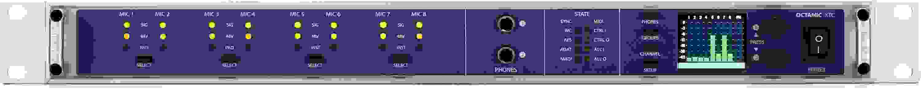 RME OctaMic XTC 8-channel Microphone Preamp & A/D Converter