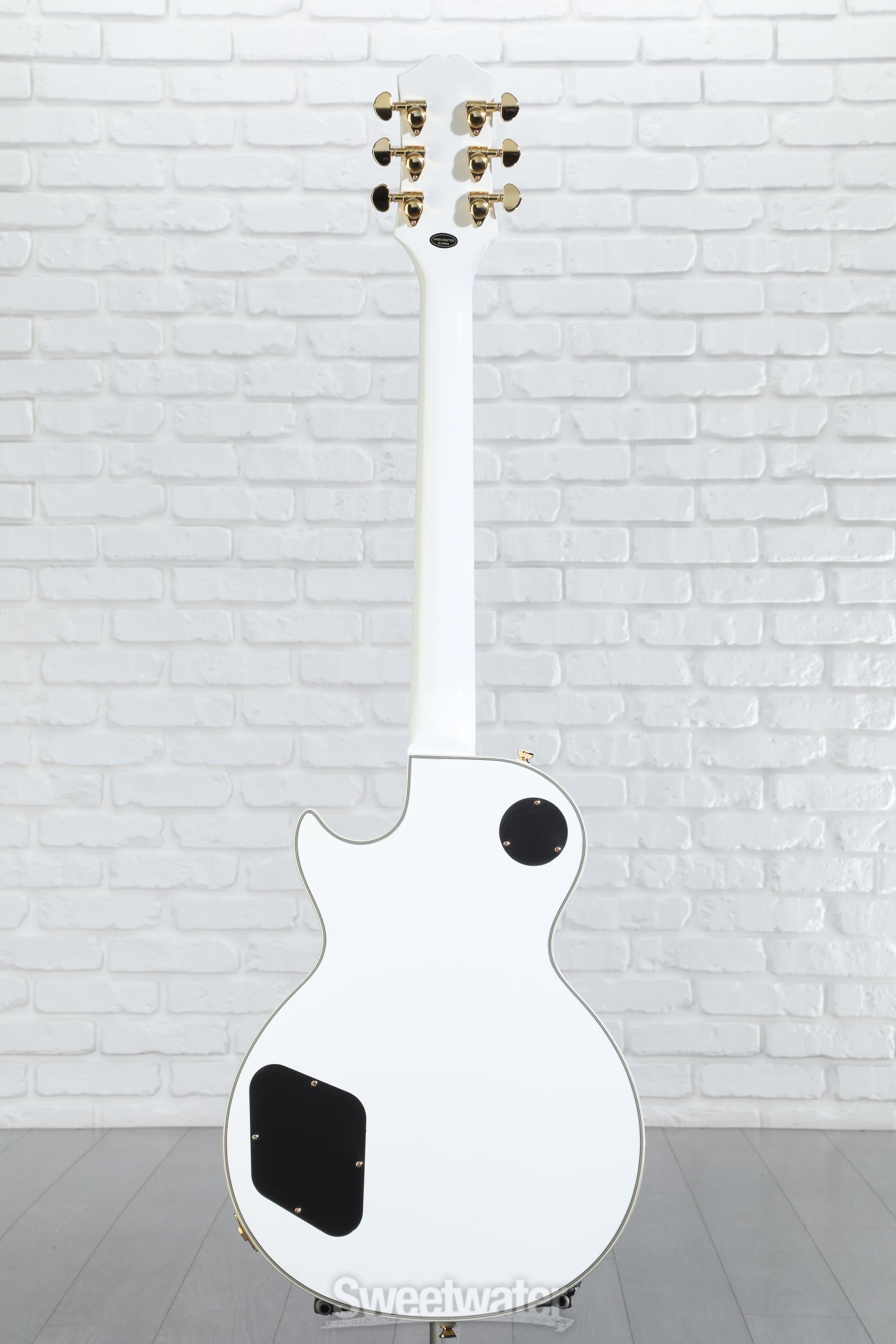 Epiphone Les Paul Custom Electric Guitar - Alpine White