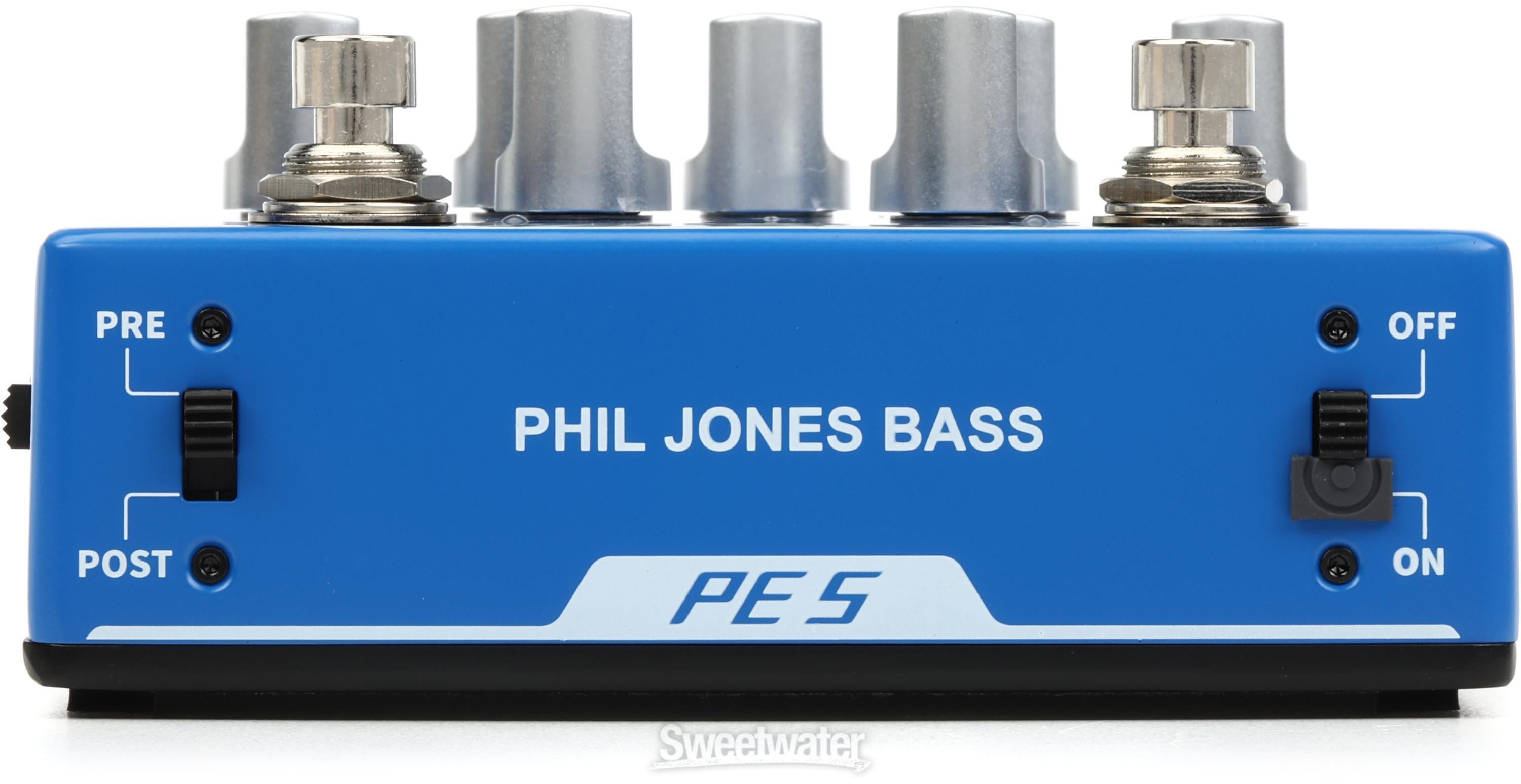 Phil Jones Bass PE-5 5-band EQ Preamp and Direct Box Pedal 