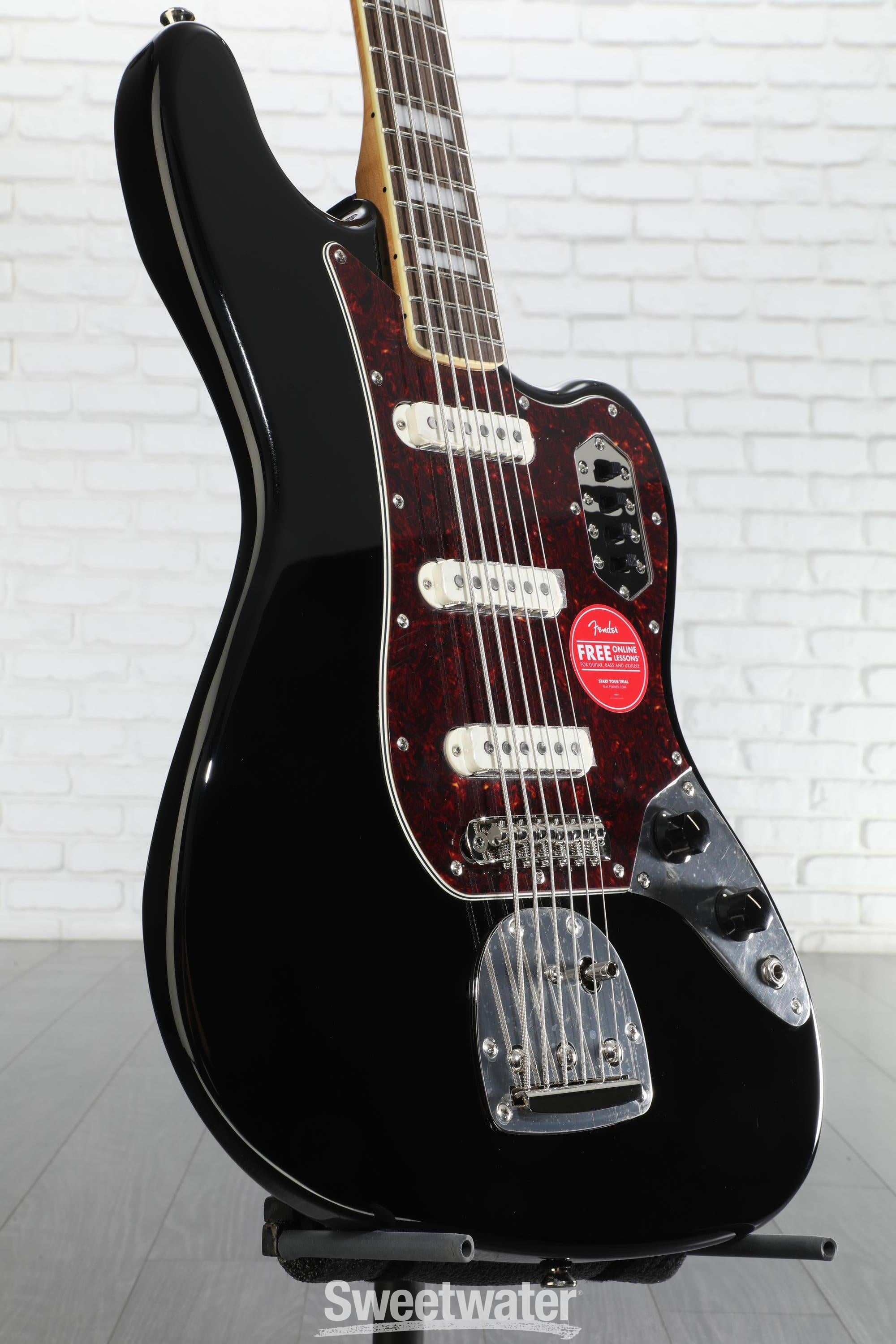 Squier by Fenderベース Classic Vibe Bass VI Squier Classic Vibe Bass VI Purple Metallic w/Matching Headcap