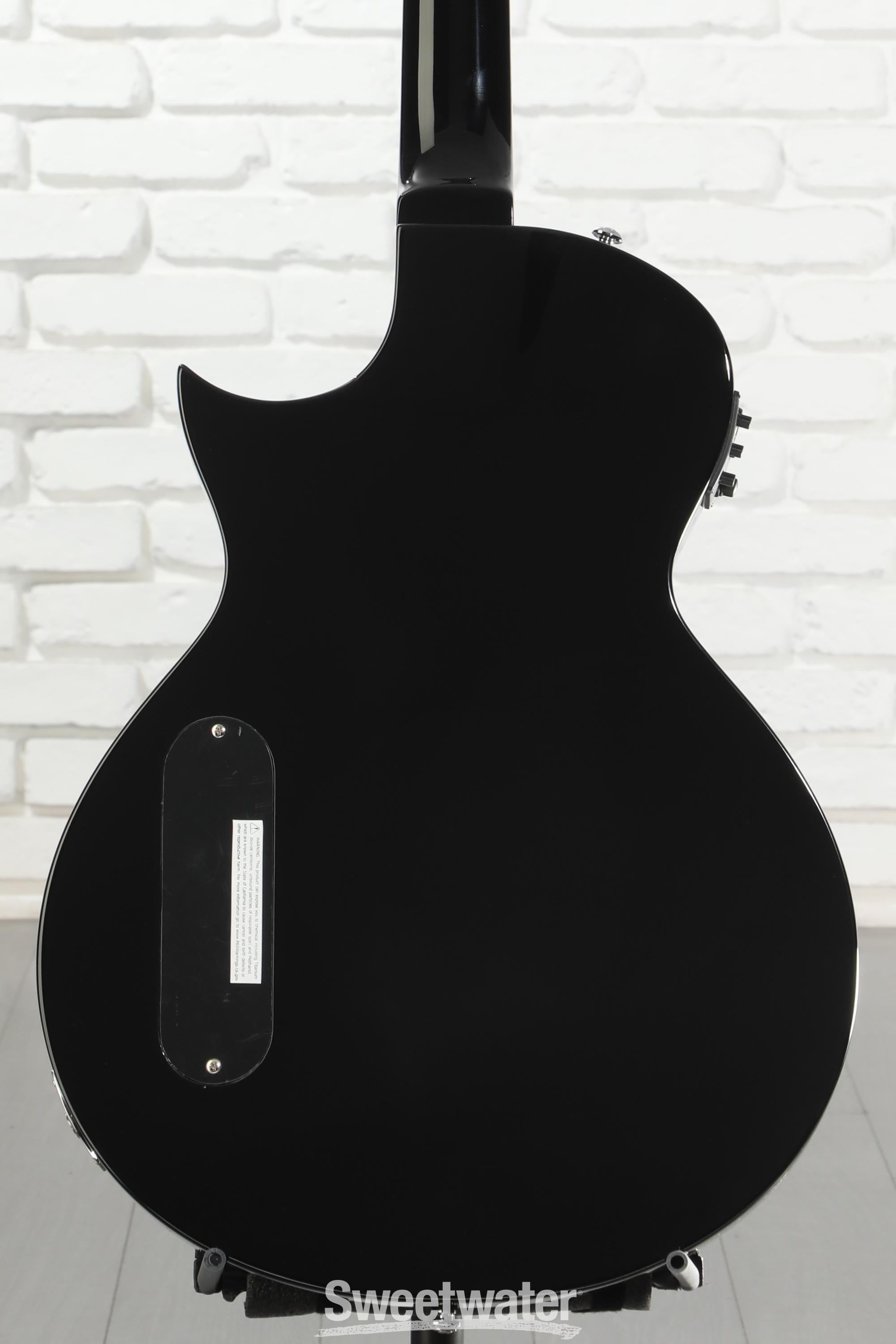 ESP LTD TL-6 Acoustic-electric Guitar - Black | Sweetwater