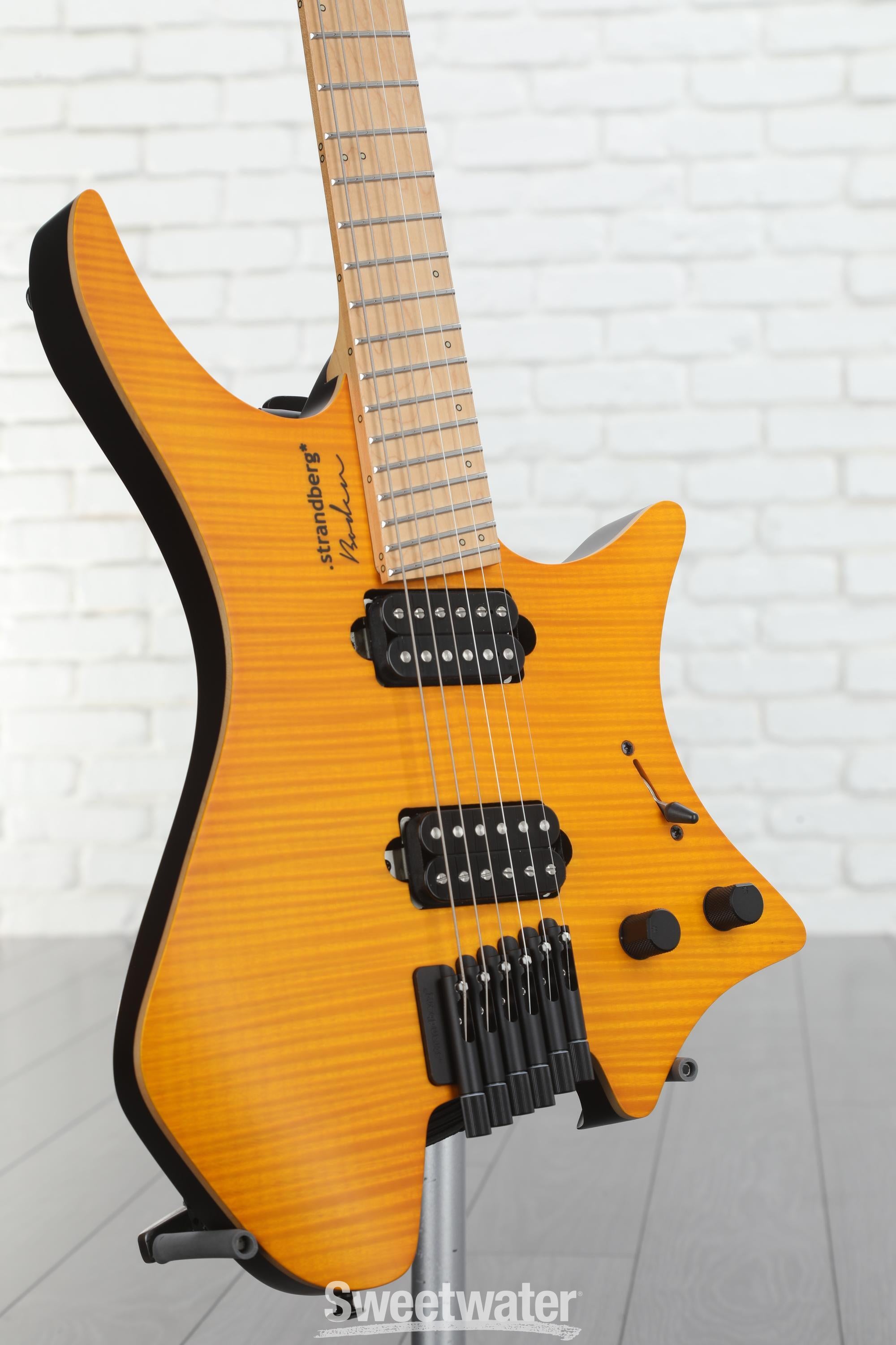 Strandberg Boden Standard NX 6 Electric Guitar - Trans Amber