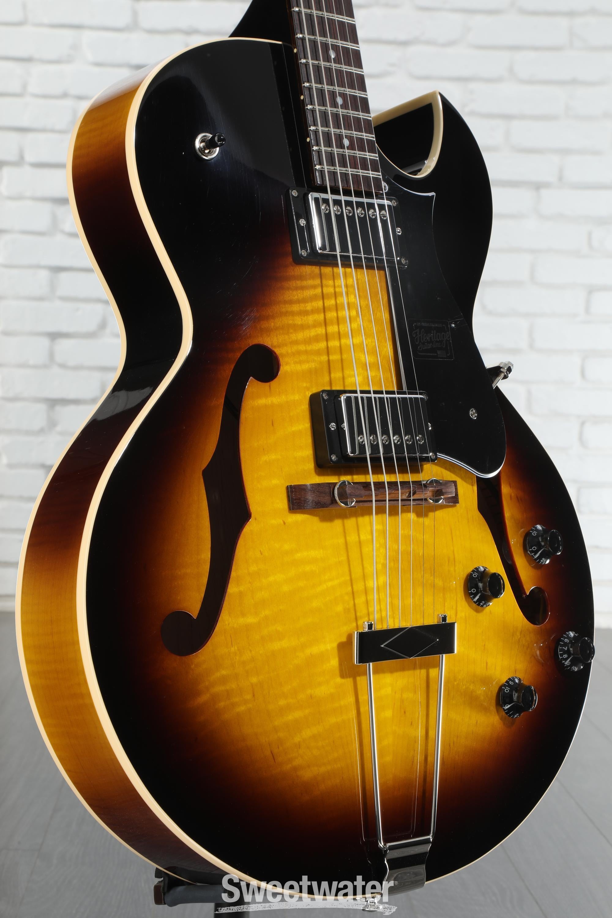 ヘリテージ Heritage H-575 1992 Heritage H-575 Hollowbody Electric Guitar Natural