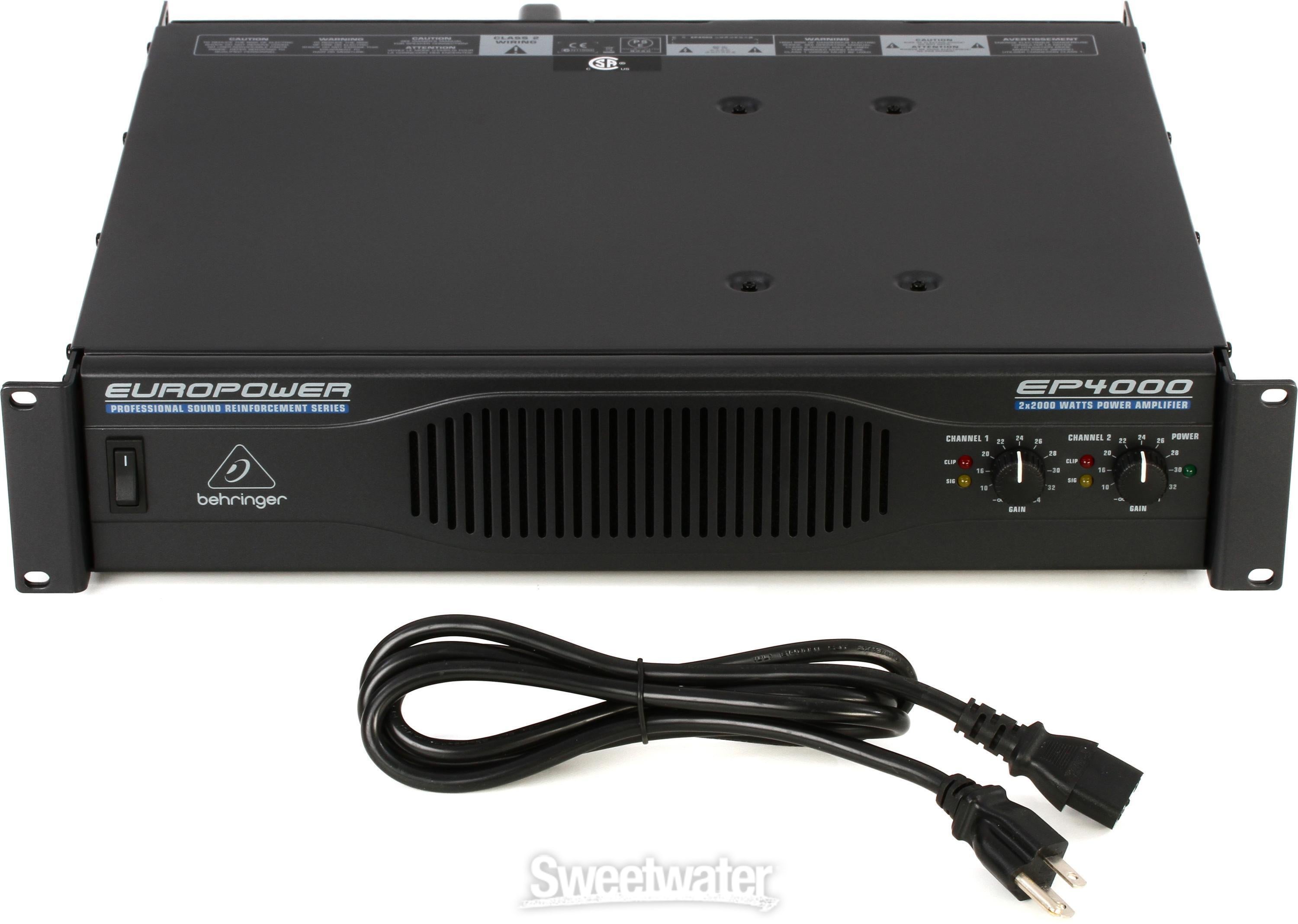 Behringer Europower EP4000 Power Amplifier